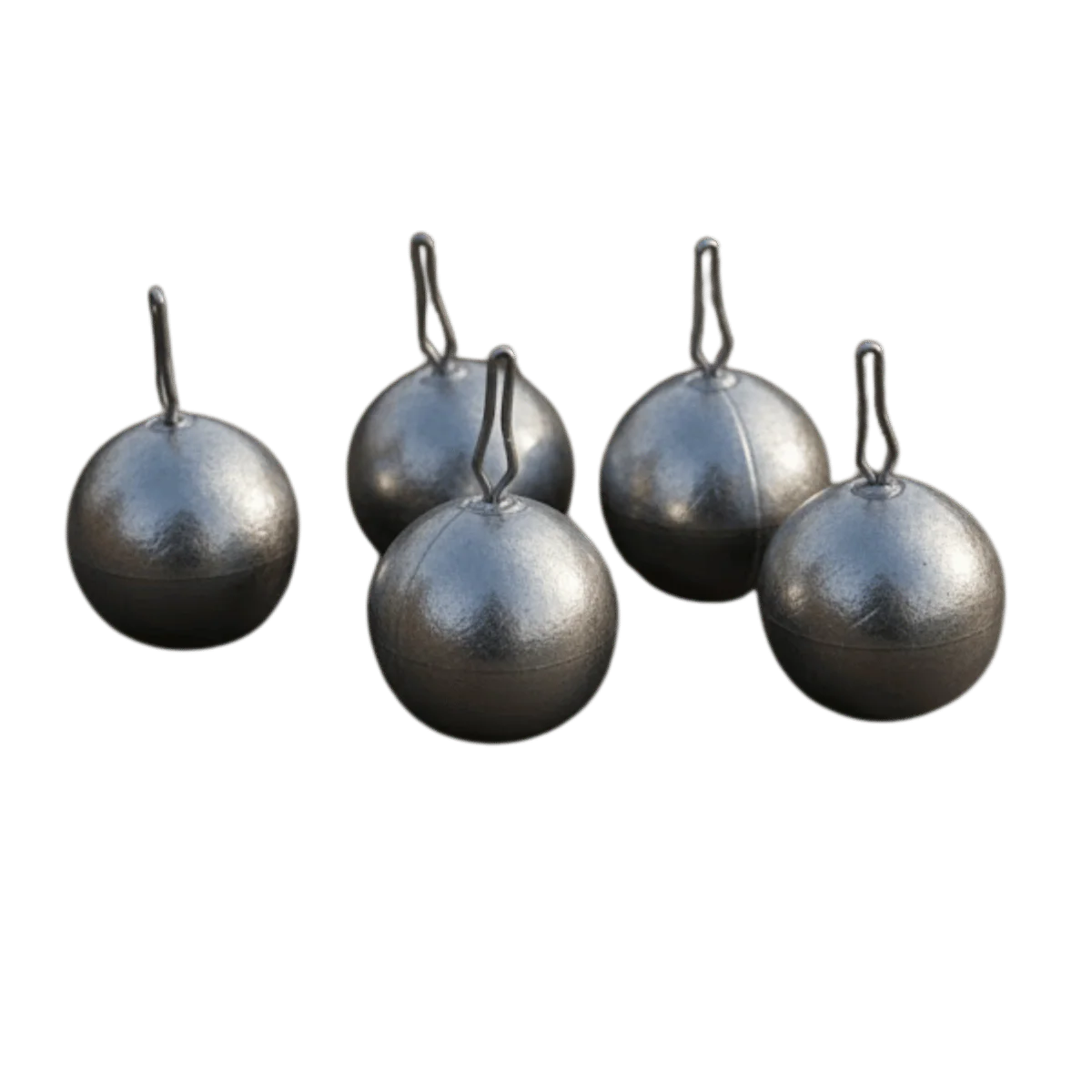BULLET WEIGHTS CALM PACK ROUND LEAD DROP SHOT SINKER 7PK - 1/8 OZ