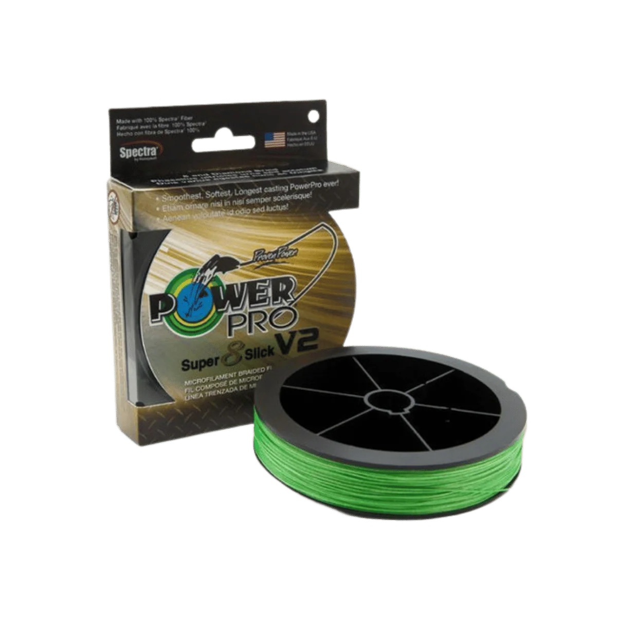POWER PRO SUPER SLICK V2 - 150YD 50LB AQUA GREEN