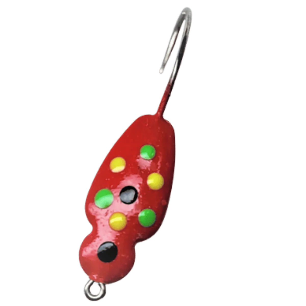 CUSTOM JIGS & SPINS DEMON JIG 2PK - RED SPOT GLOW #4