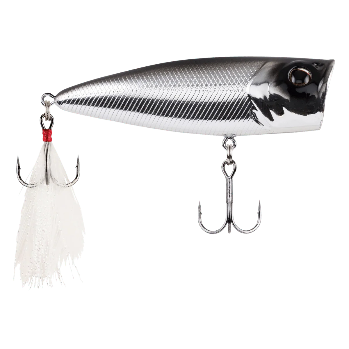 BERKLEY BULLET POP FISHING LURE 70MM - BLACK CHROME