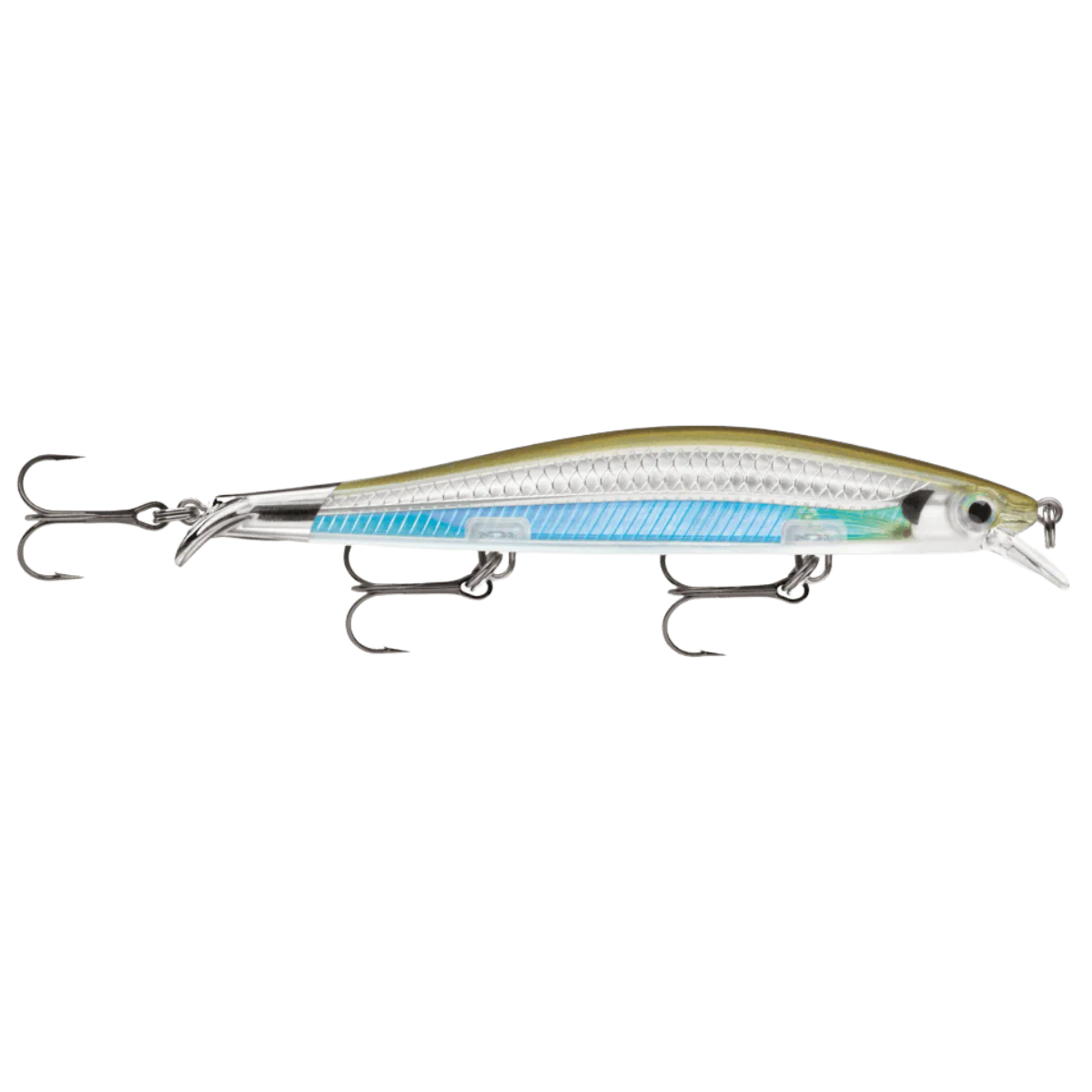 RAPALA RIPSTOP CRANKBAIT 12 4-3/4IN - MOSS BACK SHINER