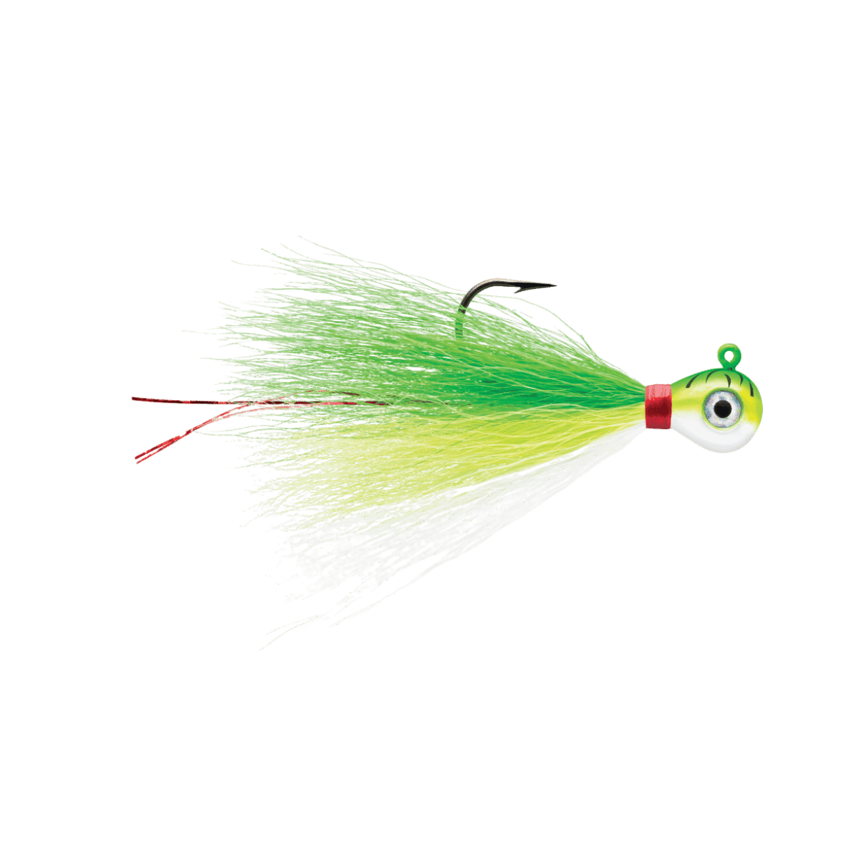 VMC BUCKTAIL JIG 2PK 3/8OZ - GREEN FIRE UV