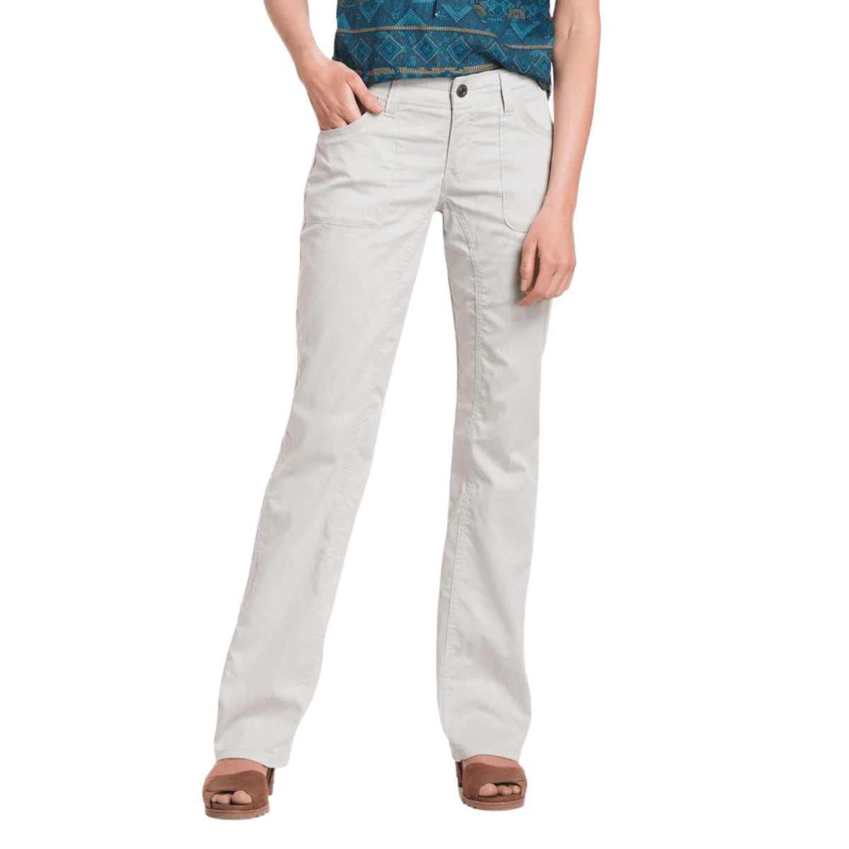 KUHL WOMEN'S CABO MID-RISE PANT - BIRCH