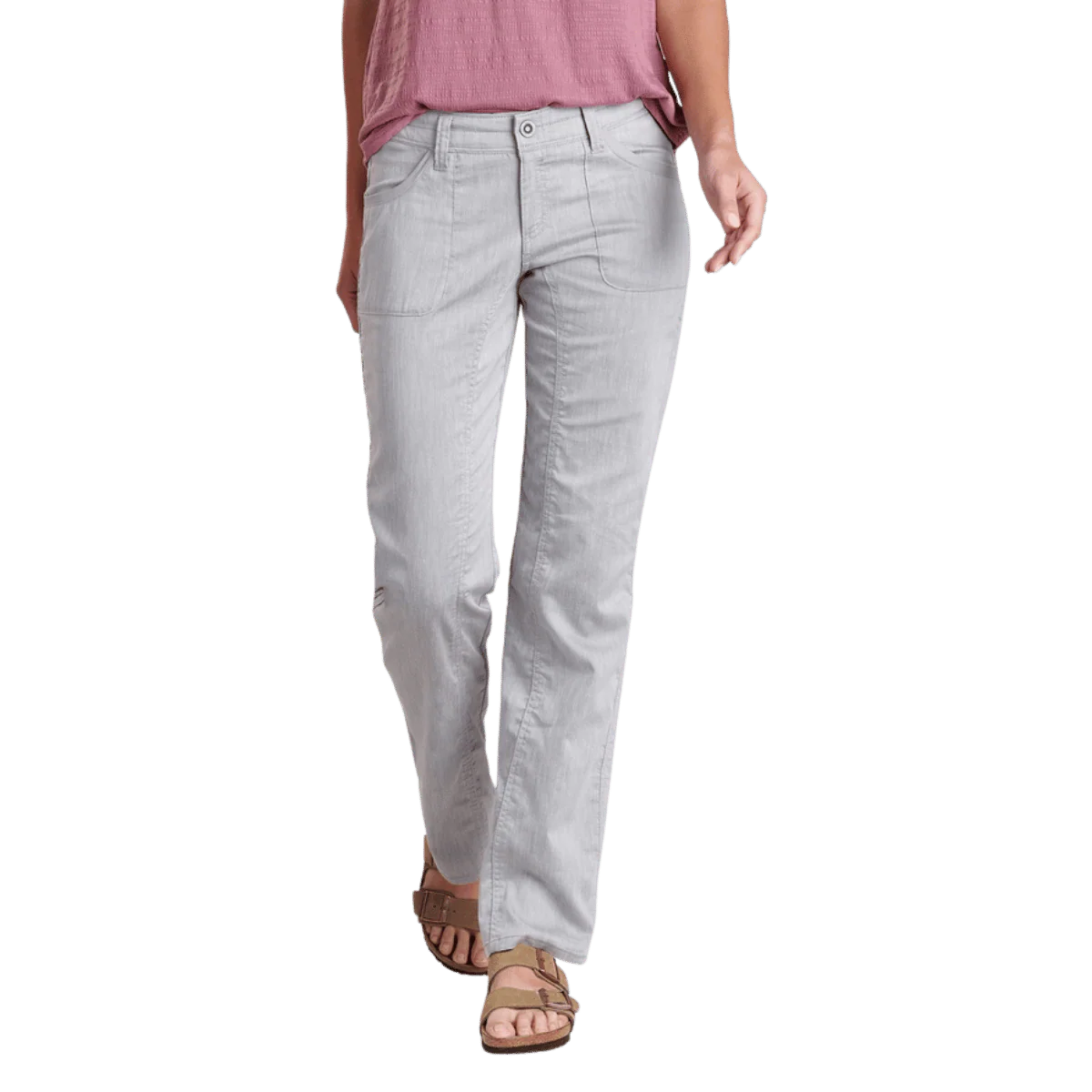 KUHL WOMEN'S CABO MID-RISE PANTS - ASH