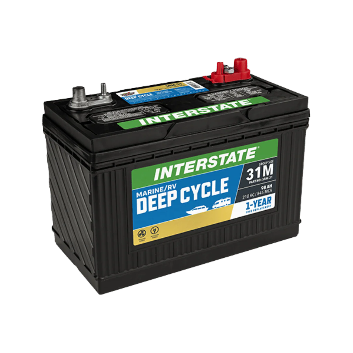 INTERSTATE MARINE/RV 12V BATTERY - Image 2