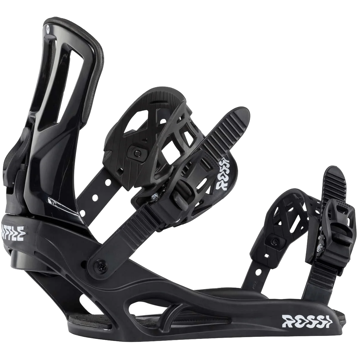 ROSSIGNOL BATTLE SNOWBOARD BINDING - BLACK/WHITE - MEDIUM/LARGE