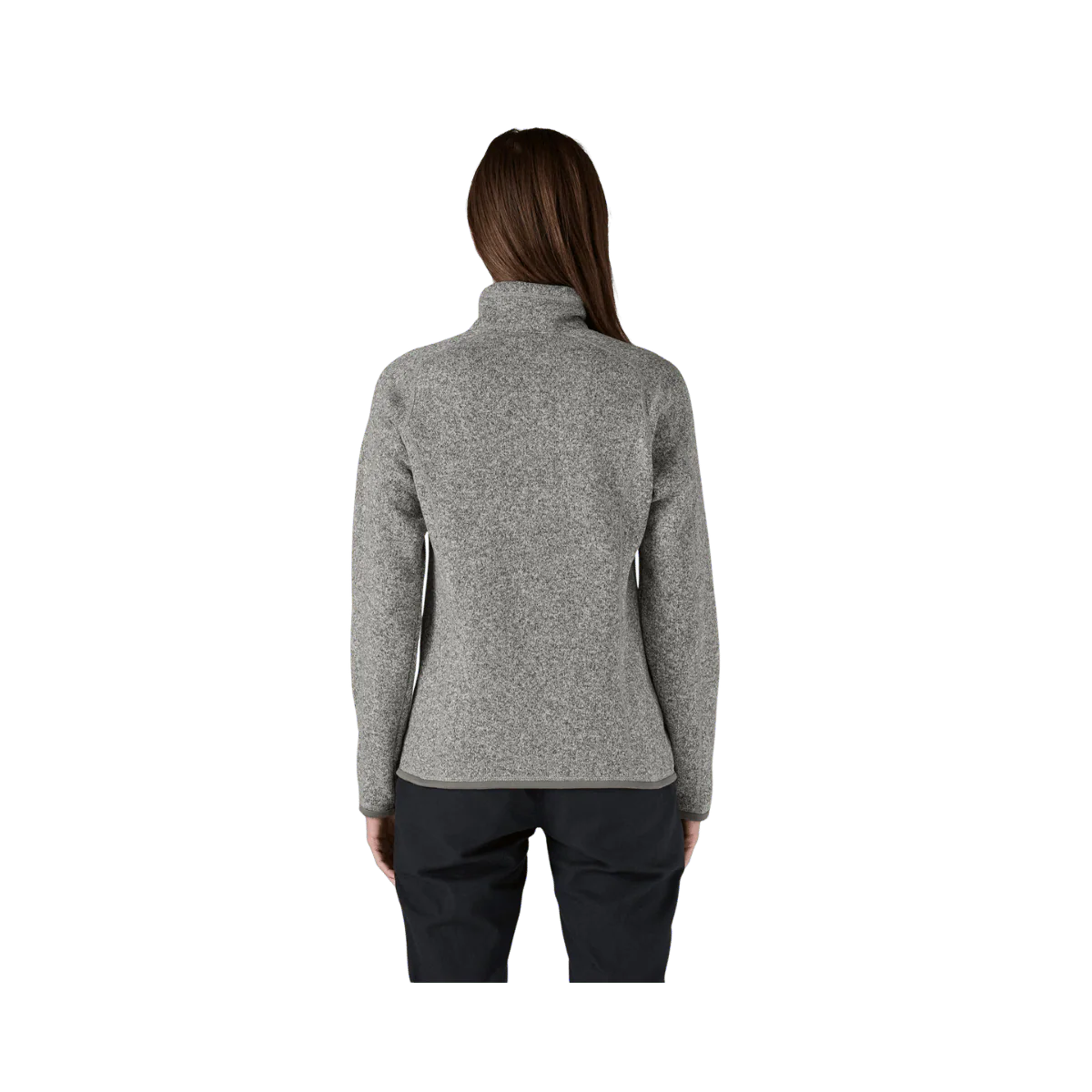 PATAGONIA WOMEN'S BETTER SWEATER 1/4 ZIP - BIRCH WHITE - Image 2