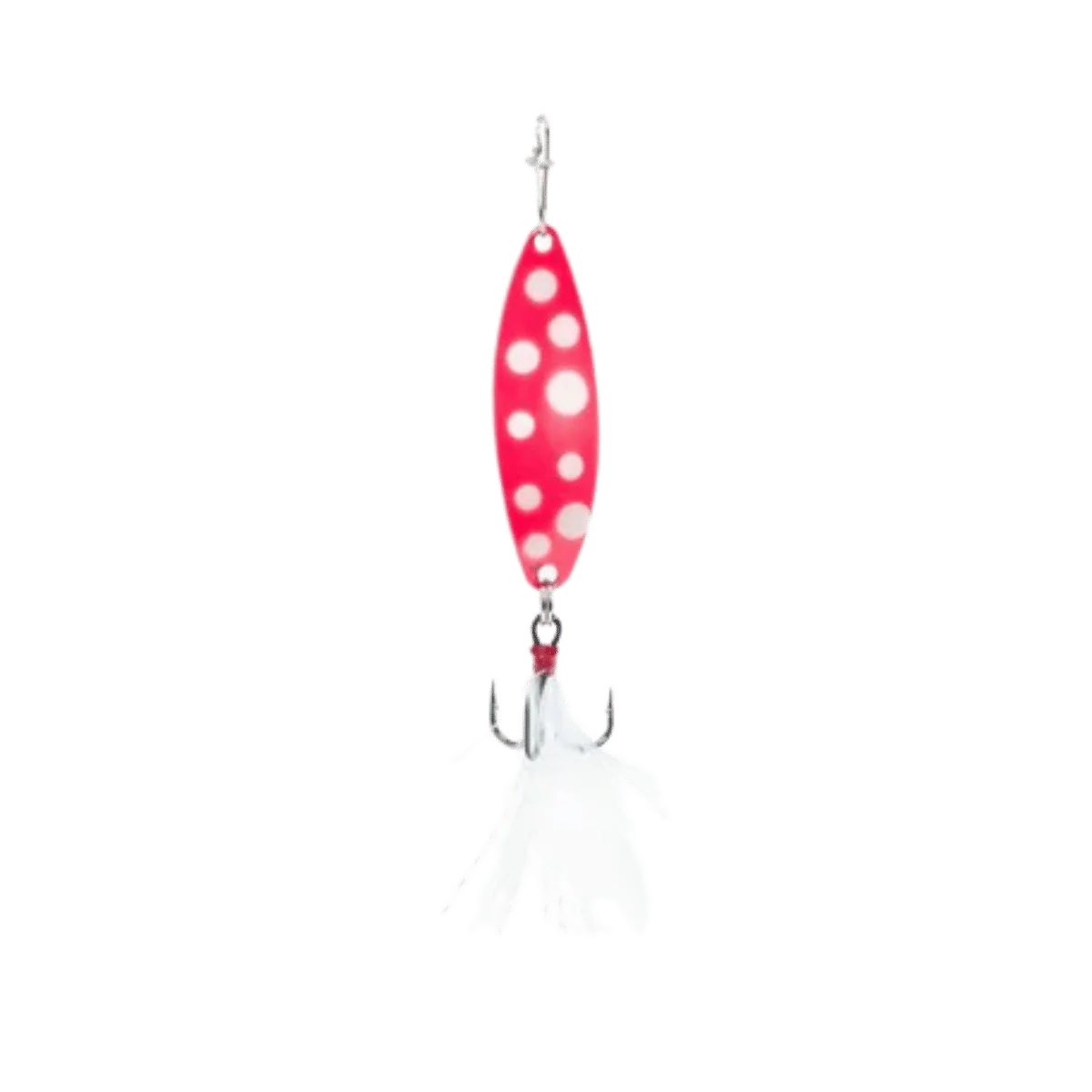 CLAM LEECH FLUTTER SPOON SZ08 - 1/4OZ - GLOW PINK WONDERBREAD