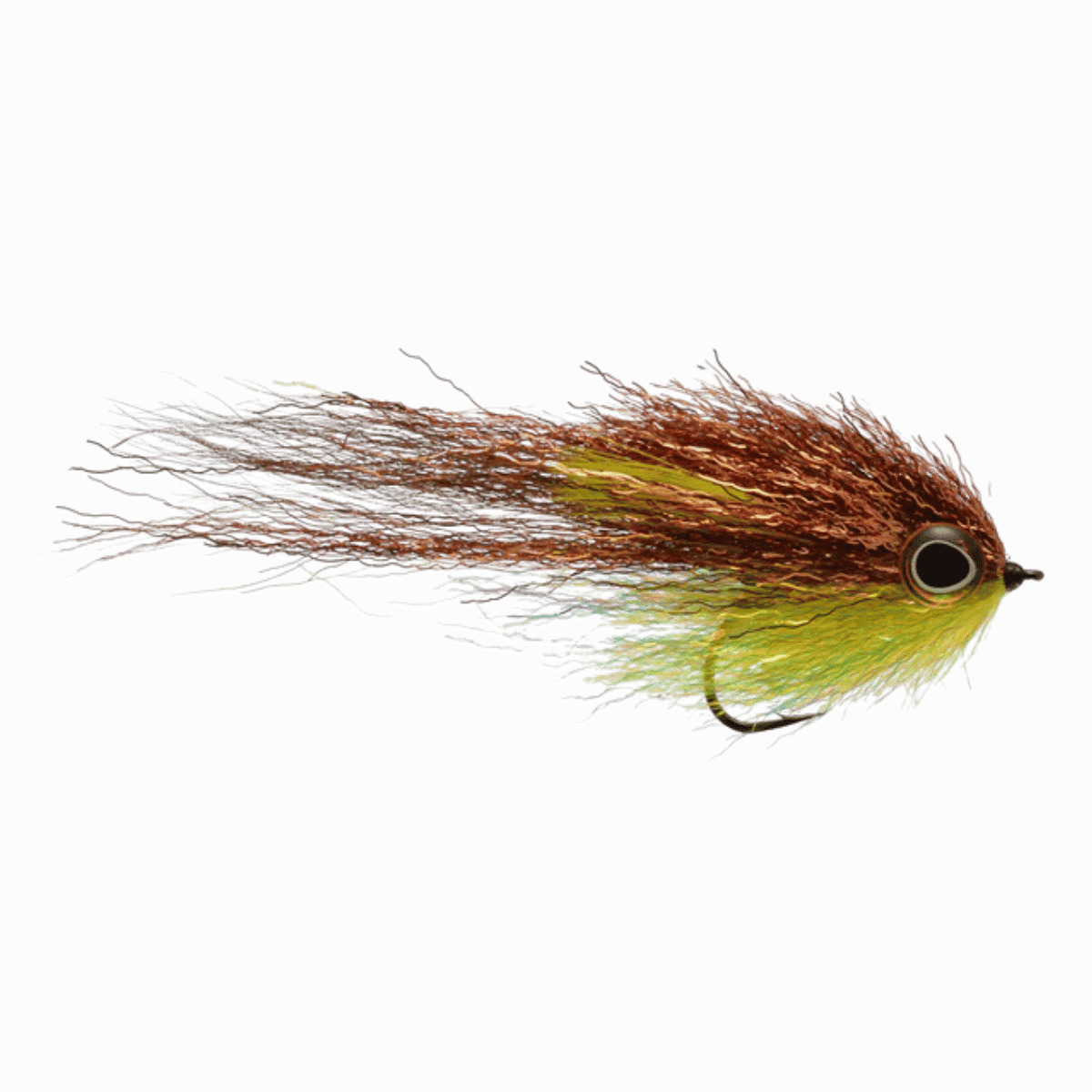 RAINY`S GRAHAM'S RIPPLE MINNOW FLY - SIZE 2 - COPPER/YELLOW
