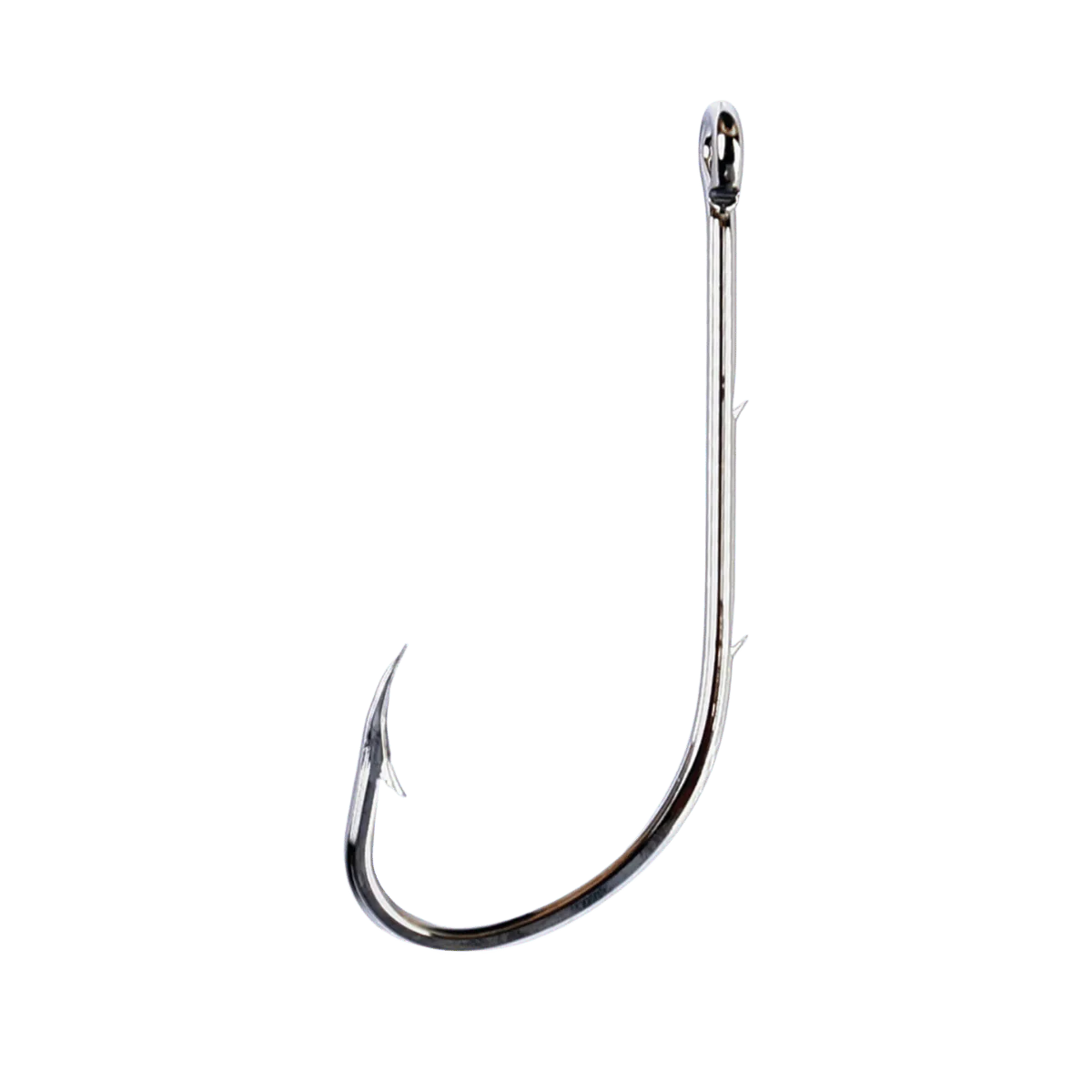 EAGLE CLAW BAITHOLDER HOOK 8PK STANDARD NICKEL SIZE 1/0