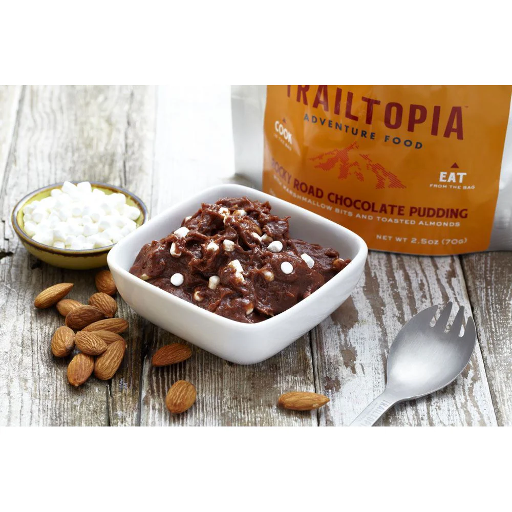 Rocky Road Pudding, Gluten Free
