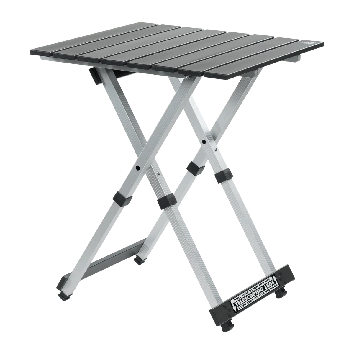 GCI OUTDOOR COMPACT CAMP TABLE 20™ - BLACK CHROME