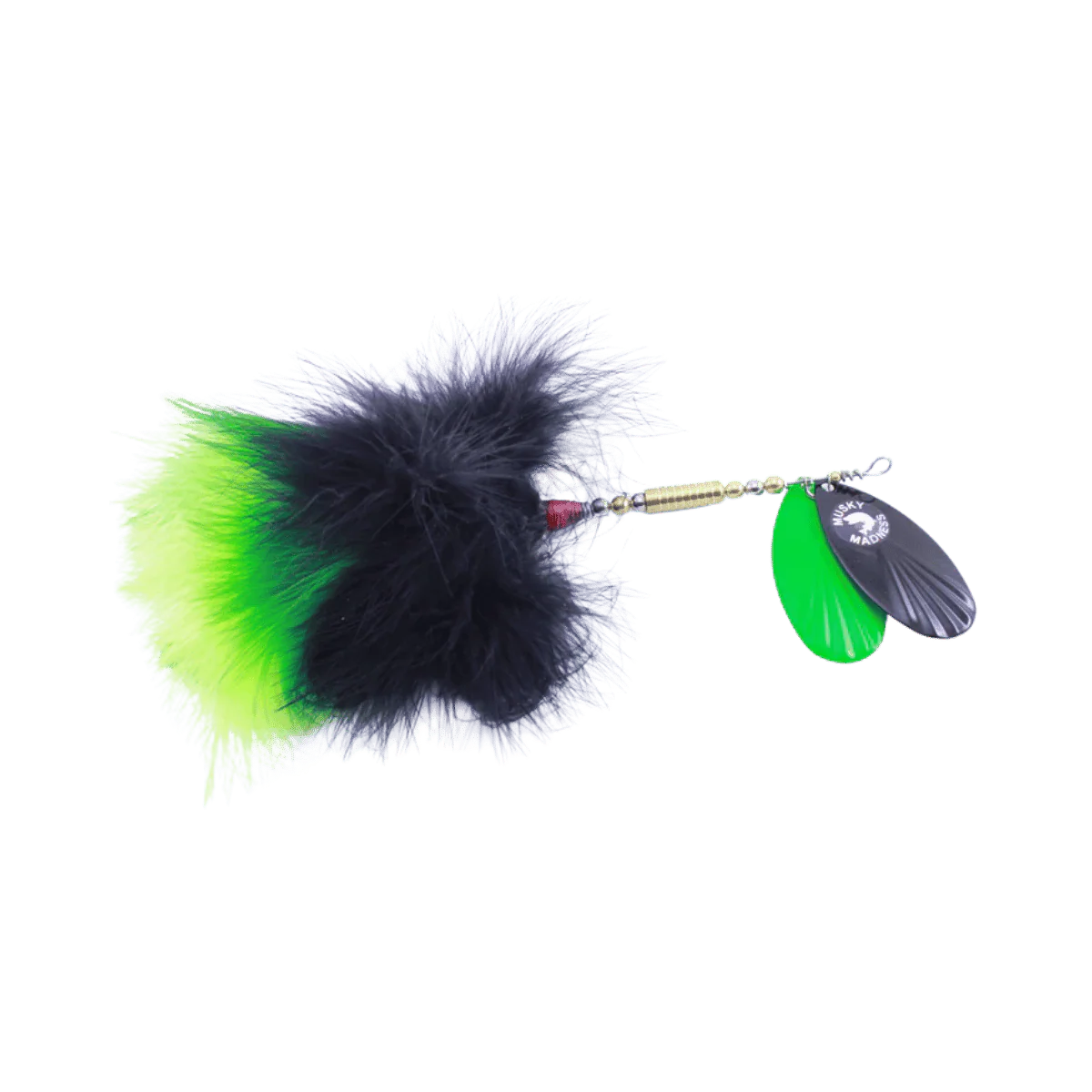 MUSKY MADNESS BAITS MARABOU TAIL MUSKY LURE 8-1/2IN - Image 6
