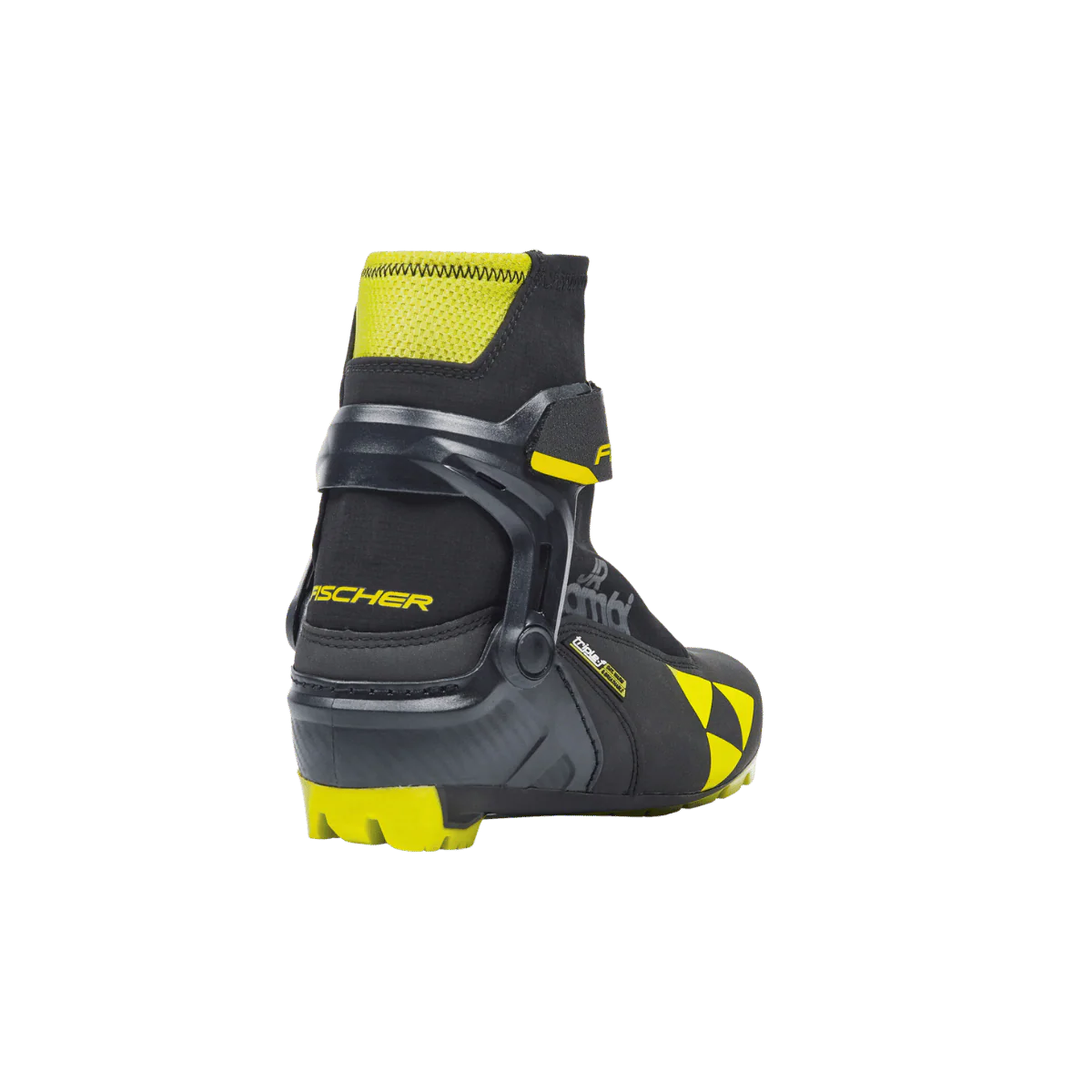 FISCHER SKIS JUNIOR COMBI BOOT 22/23 - BLACK/YELLOW - Image 3