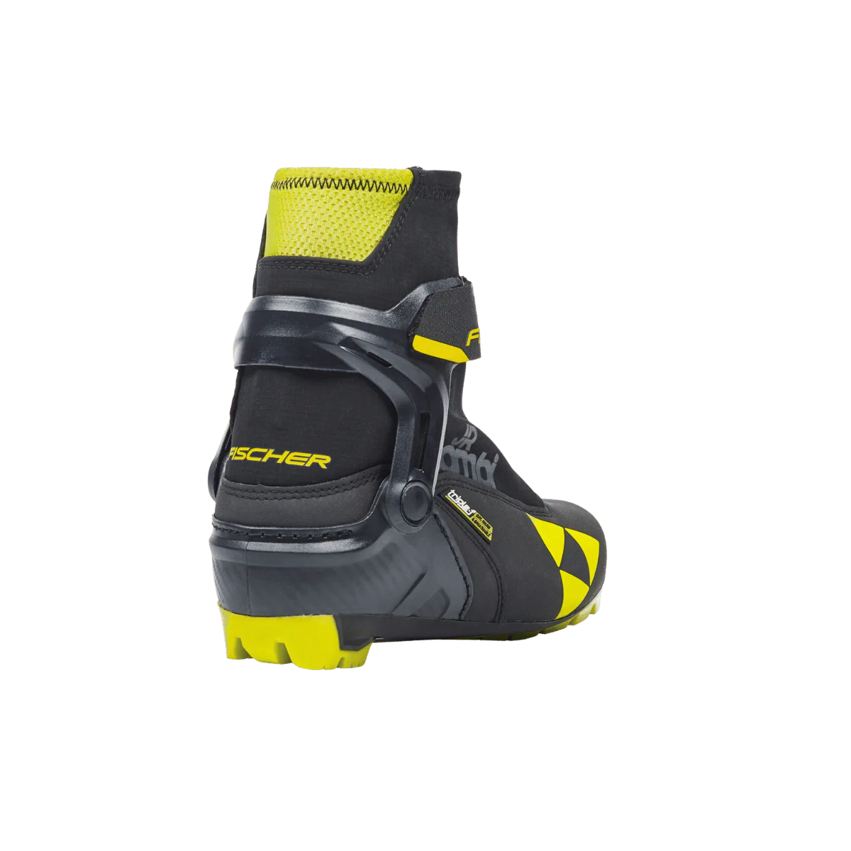 FISCHER SKIS JUNIOR COMBI BOOT 22/23 - BLACK/YELLOW - Image 3