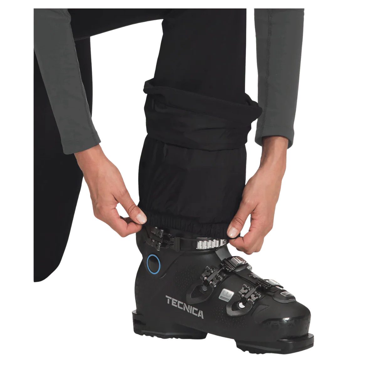 NORTH FACE WOMEN'S SNOGA PANTS - TNF BLACK - Image 3