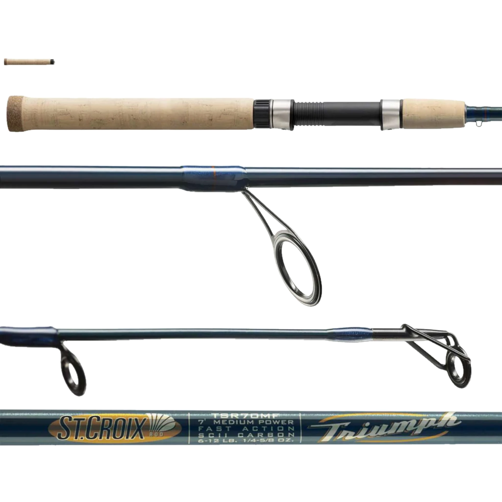 Triumph Spinning Rod 7' M F 2pc - Image 2
