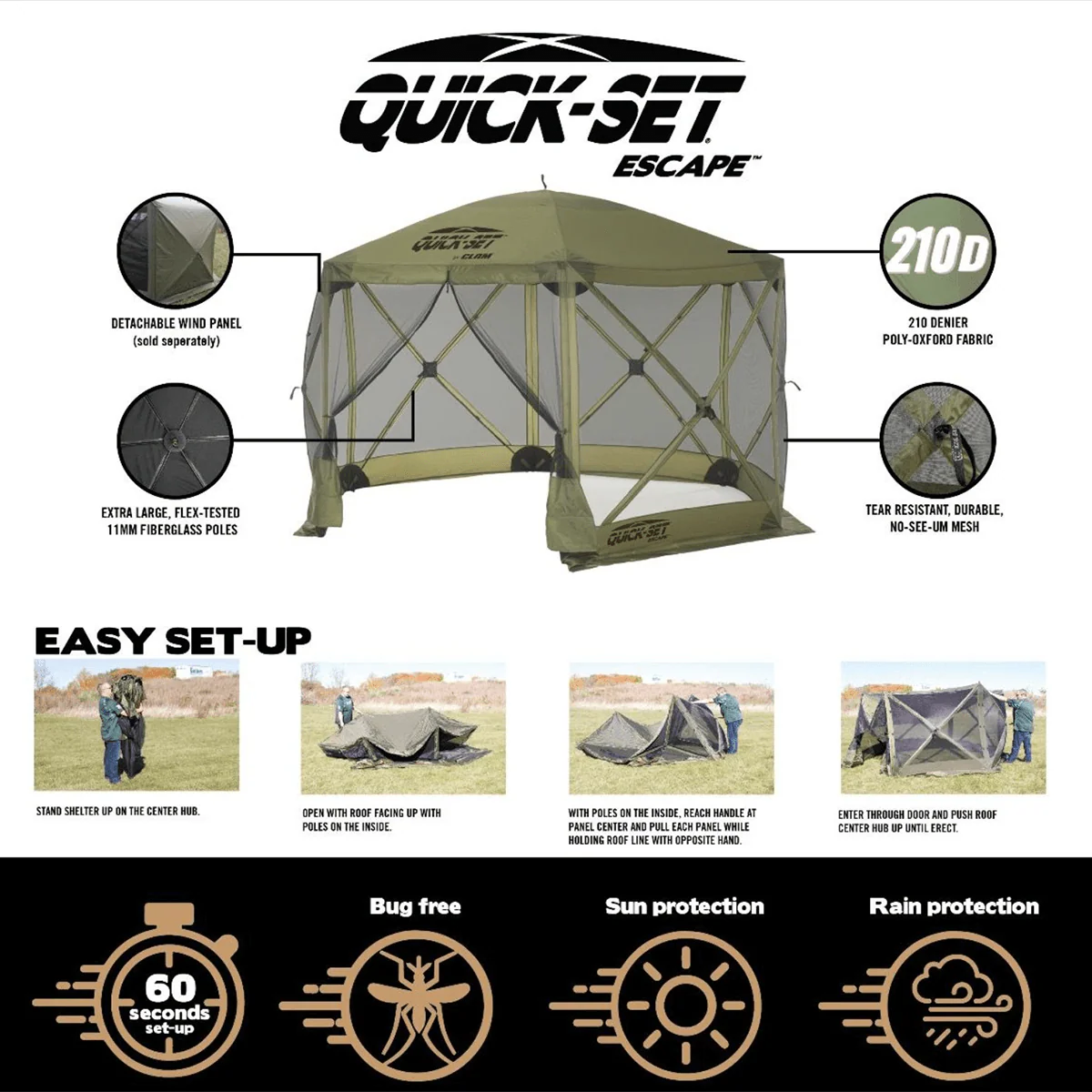 ESCAPE SCREEN TENT - Image 6