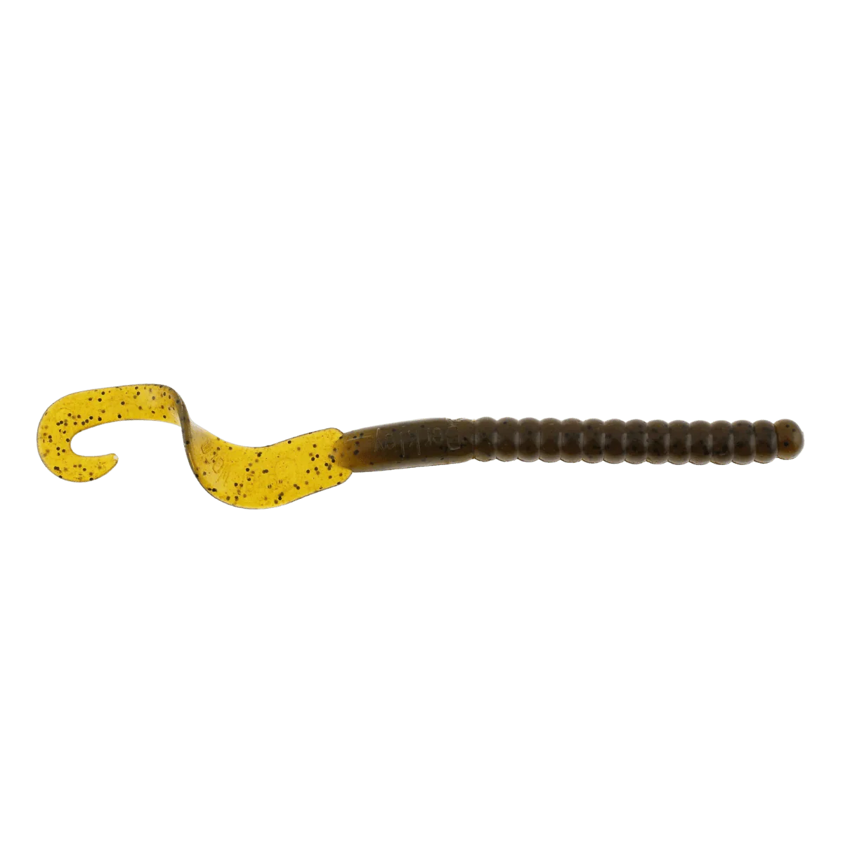 BERKLEY POWERBAIT POWER WORMS FISHING LURE 10 IN - GREEN PUMPKIN