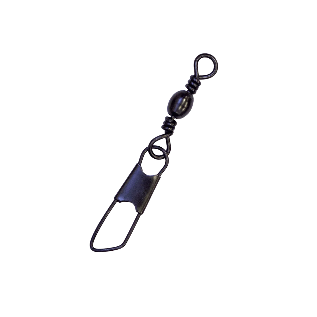 EAGLECLAW BARREL SWIVELS WITH SAFETY SNAP 7PK BLACK SIZE #12