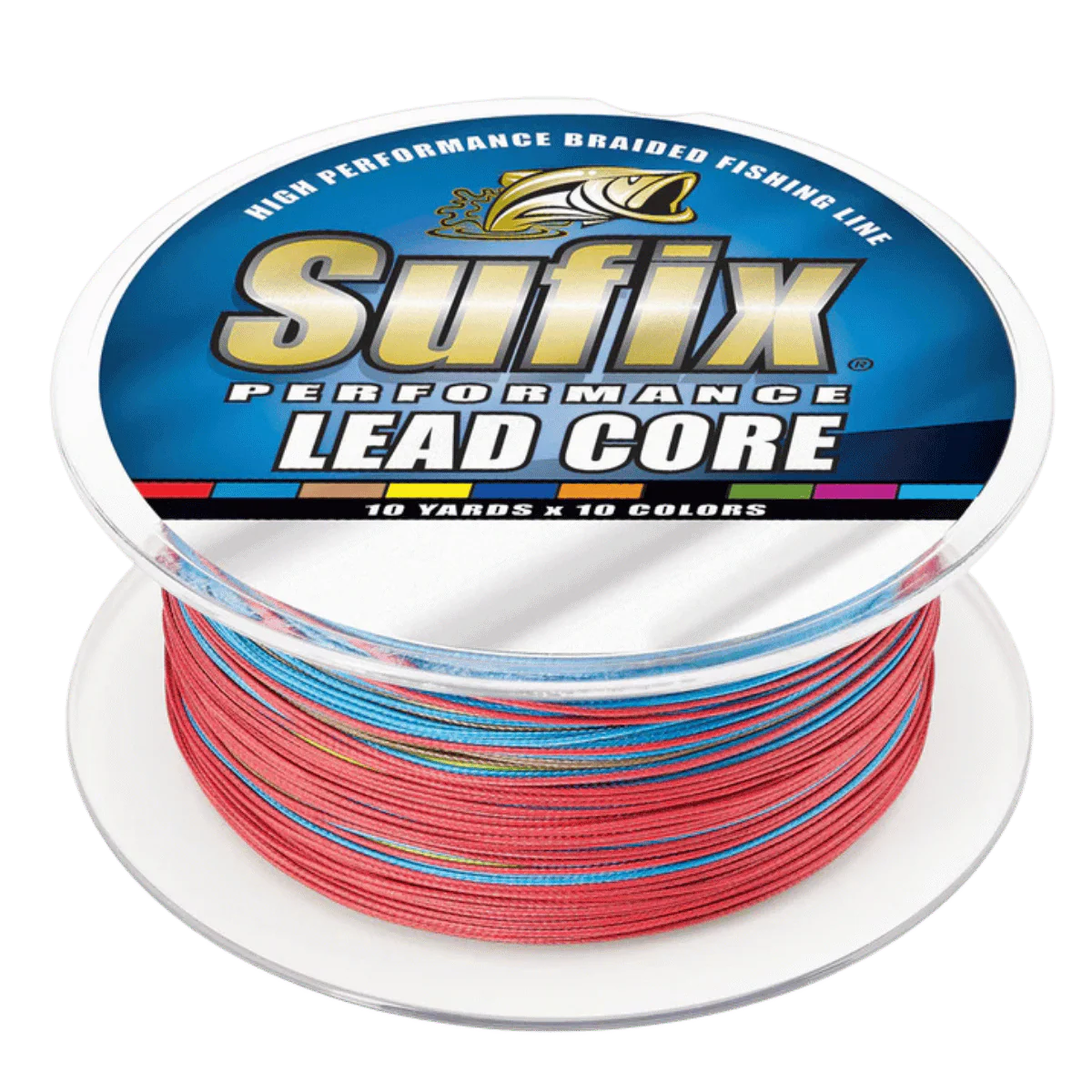 SUFIX 200YD PERFORMANCE LEAD CORE METERED FISHING LINE 18LB