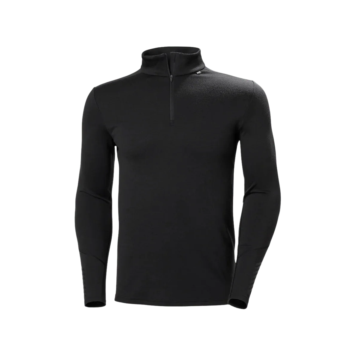 HELLY HANSEN MEN'S LIFA MERINO MIDWEIGHT 1/2 ZIP - BLACK