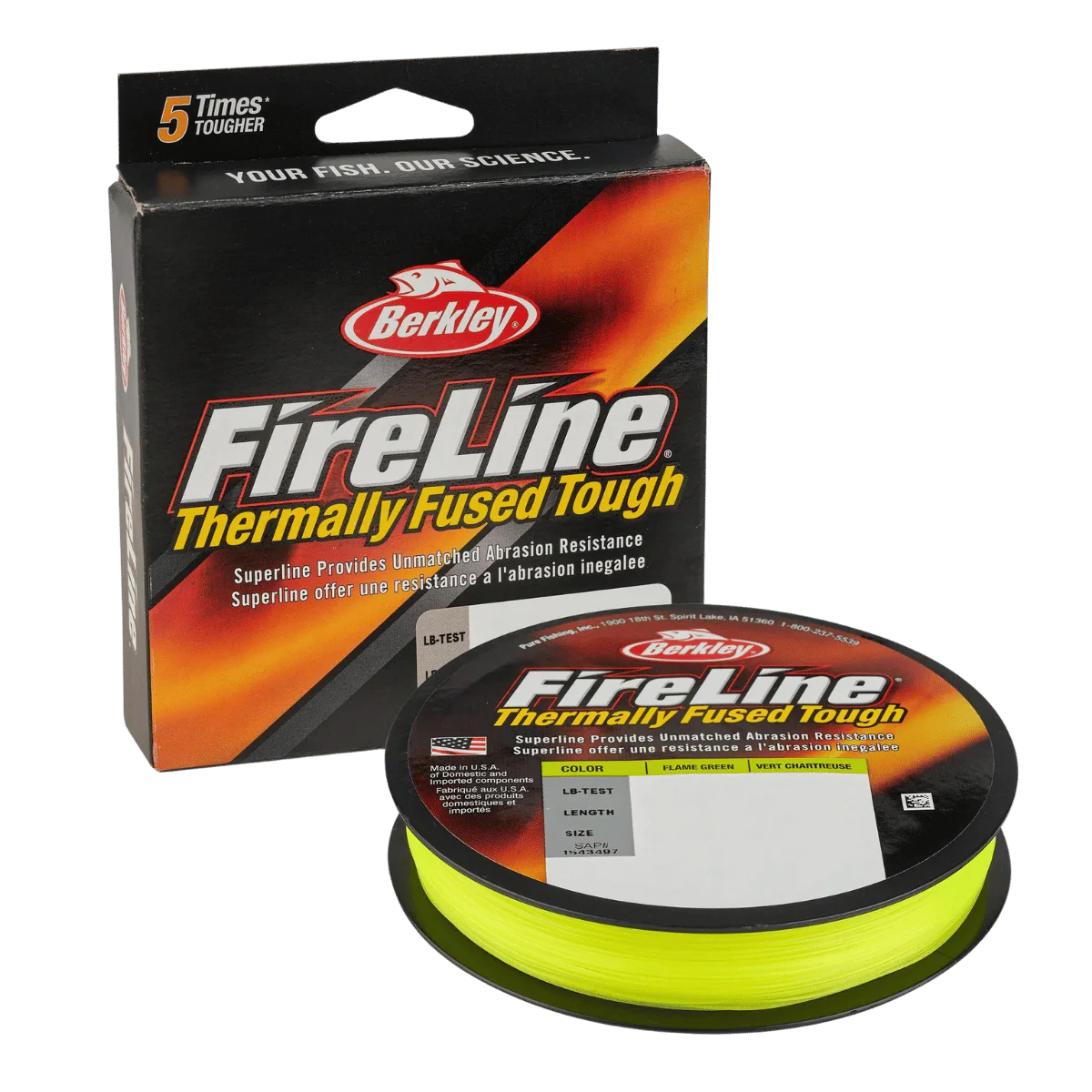 BERKLEY FIRELINE FILLER SPOOL 125YD - Image 11