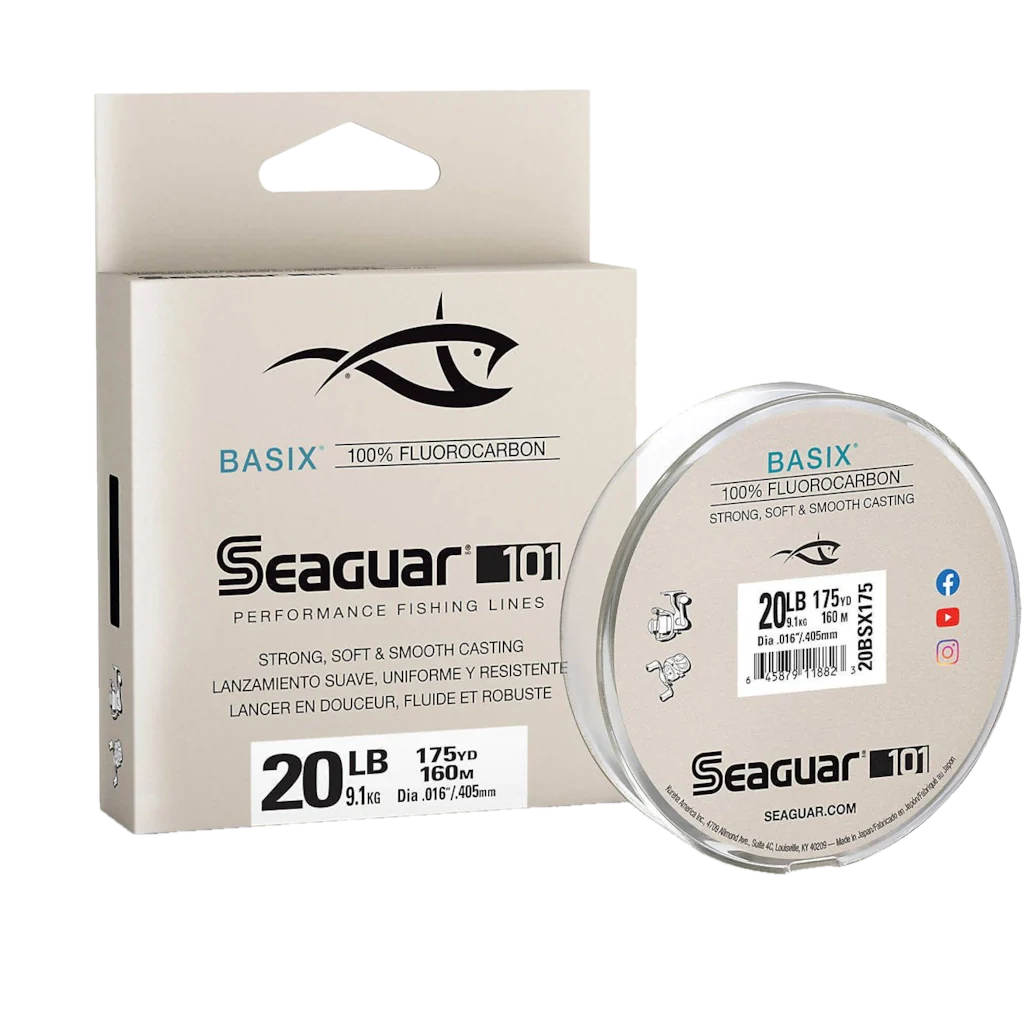 Seaguar BasiX Fluorocarbon Line 20lb, 175yd