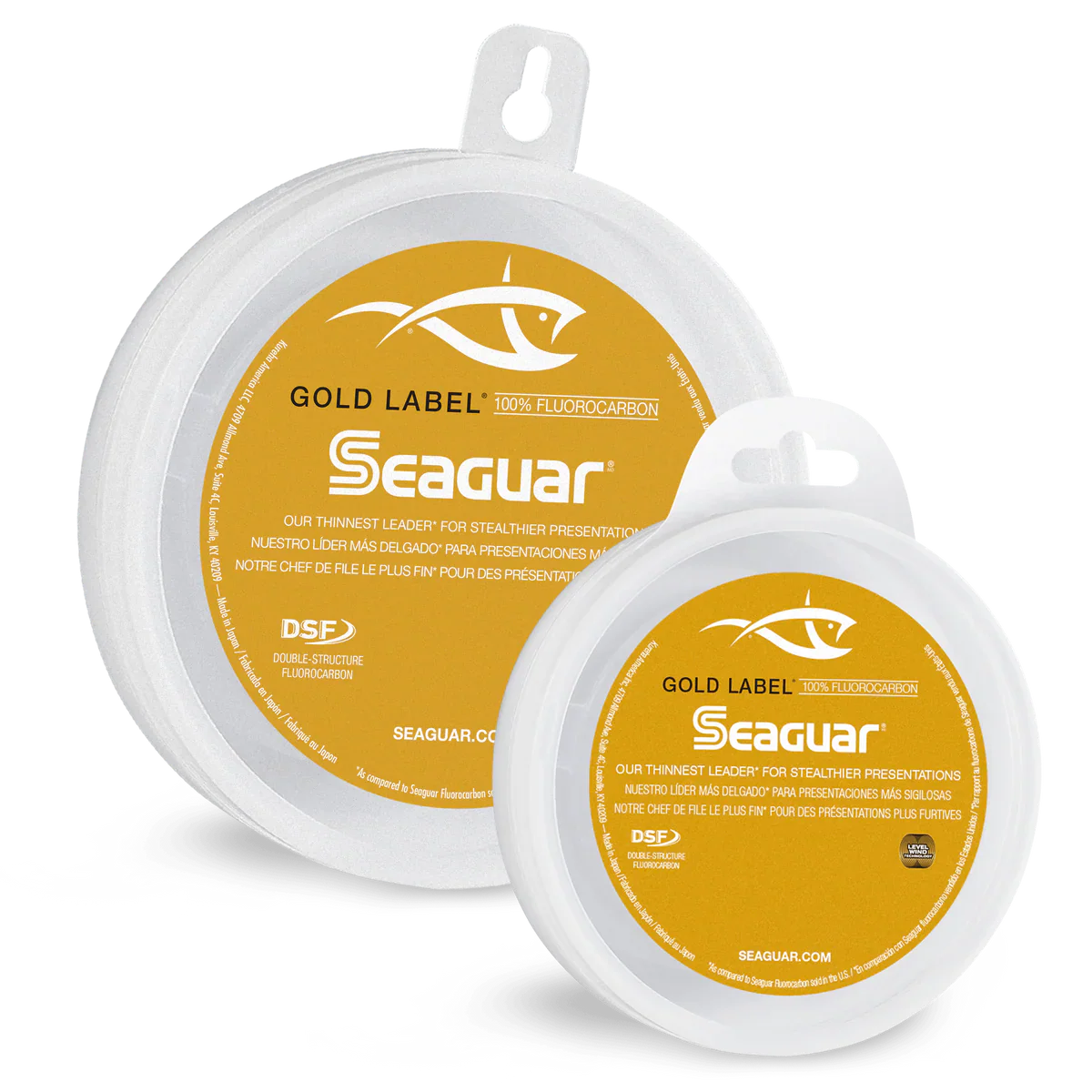 SEAGUAR GOLD LABEL FLUOROCARBON LEADER LINE 25YD - 40LBS