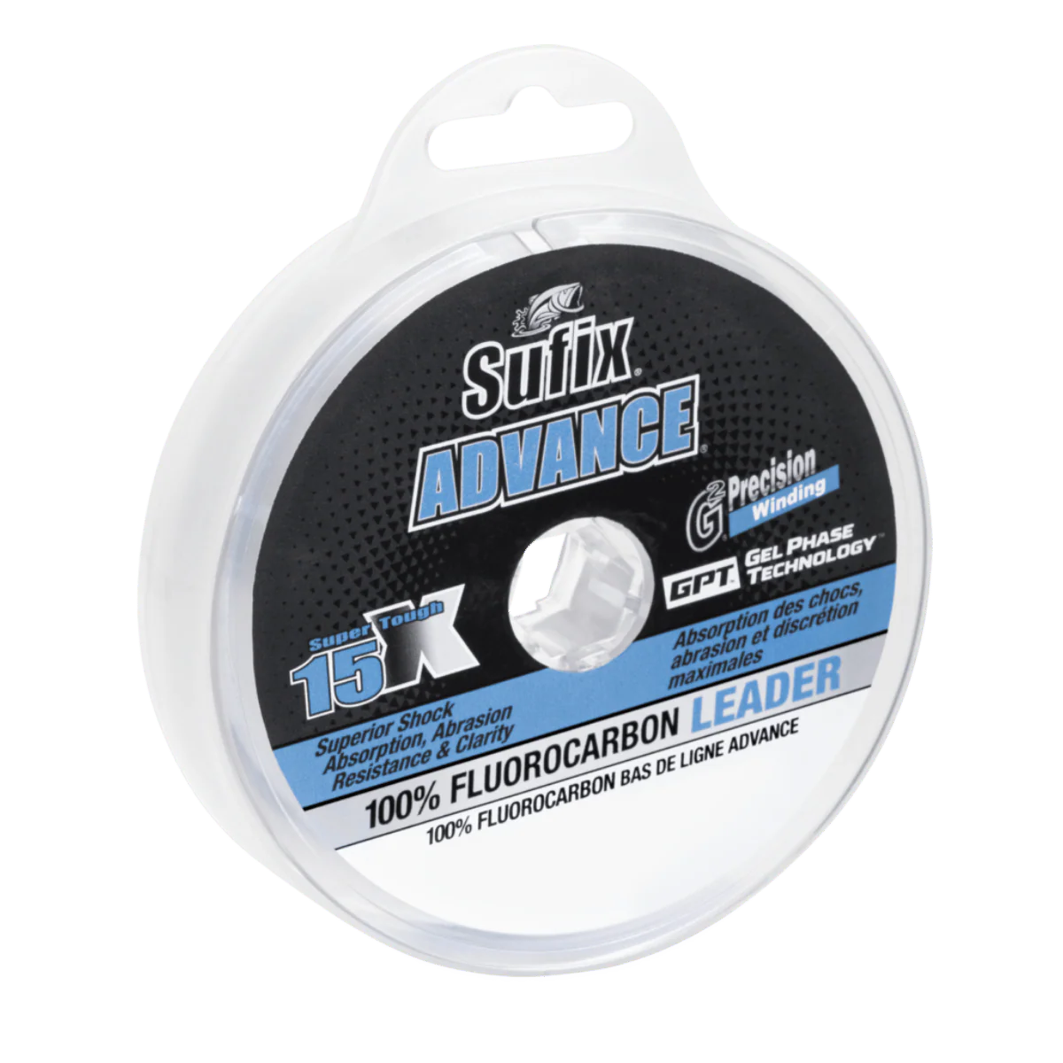 SUFIX ADVANCE FLUOROCARBON LEADER 25YD - CLEAR - Image 3