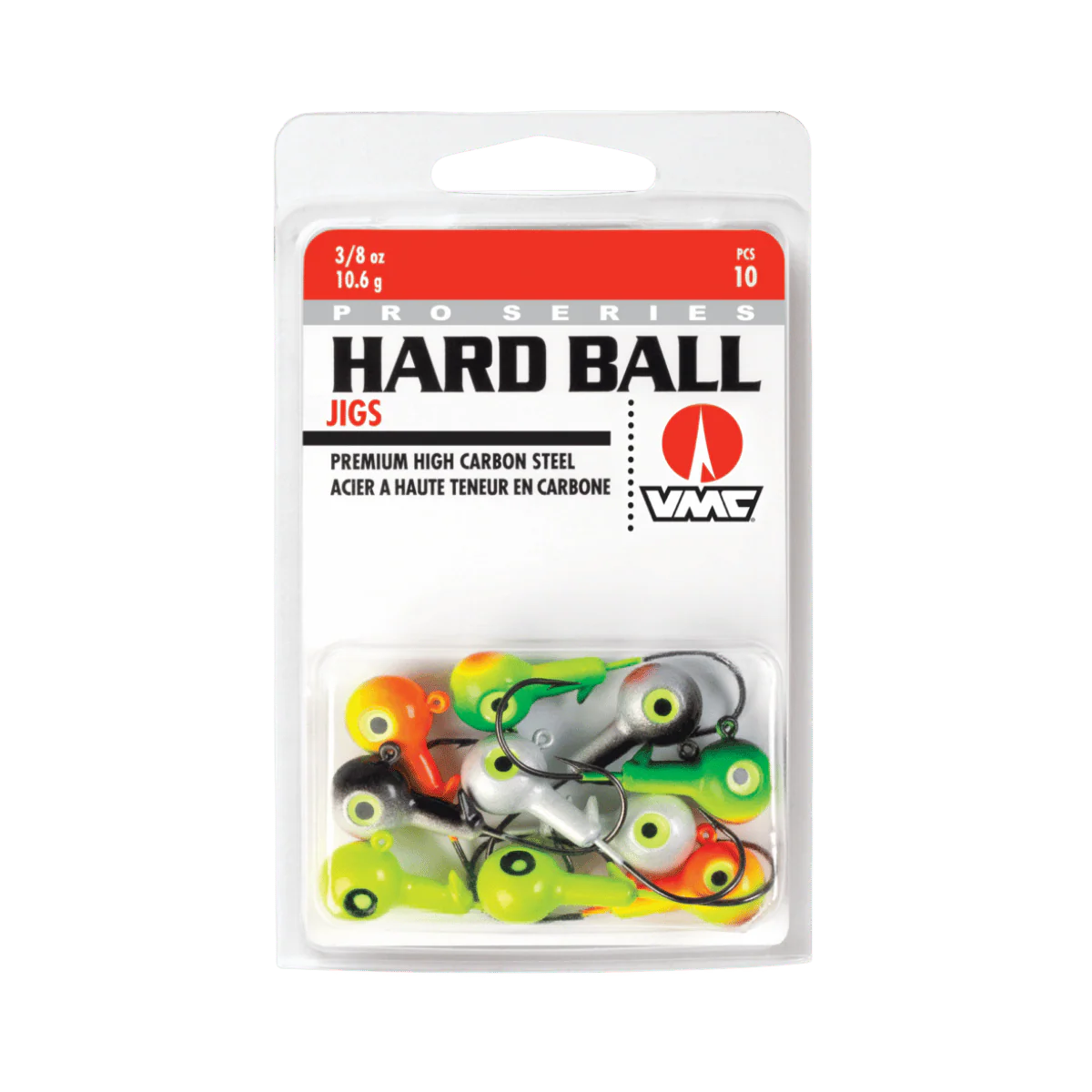VMC HARD BALL JIG 25PK 3/8OZ - ASSORTED