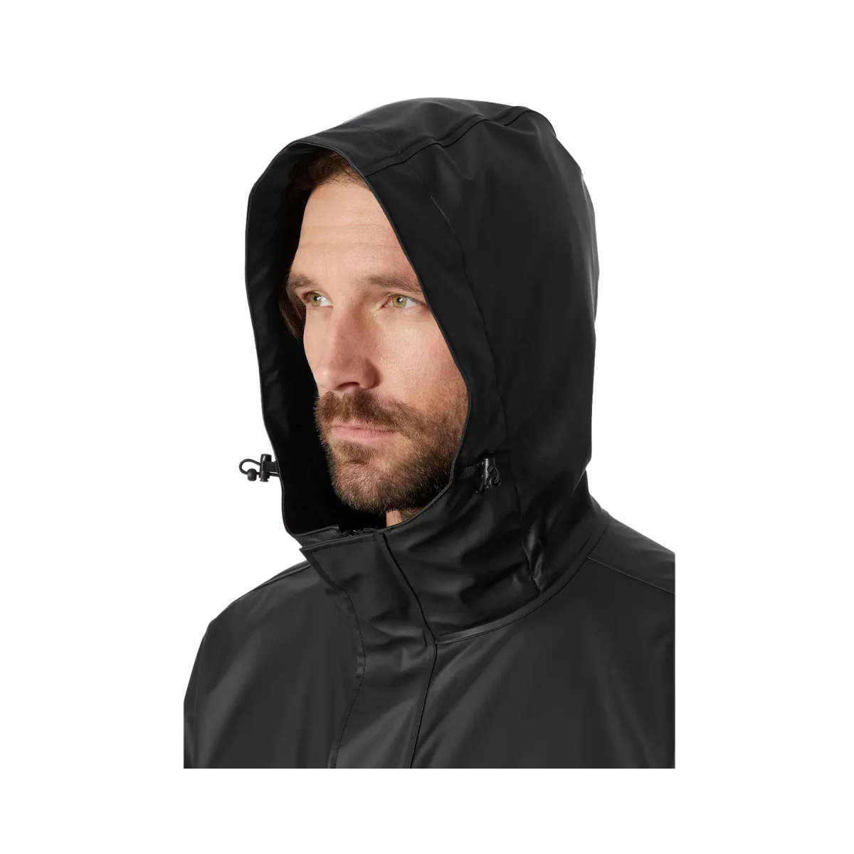 HELLY HANSEN MOSS RAIN JACKET - BLACK - Image 3