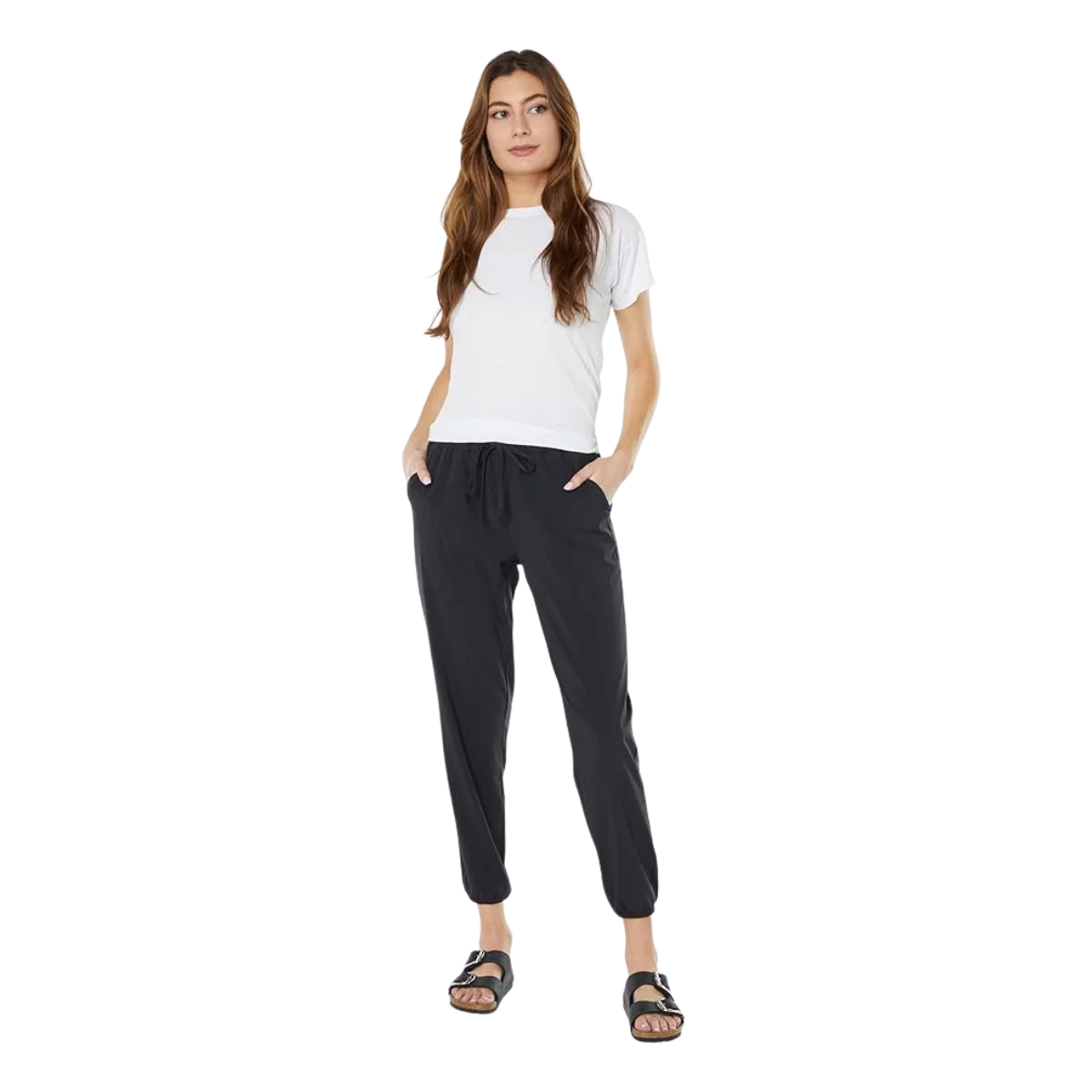 TOAD & CO WOMEN'S SUNKISSED JOGGER – BLACK - Image 3