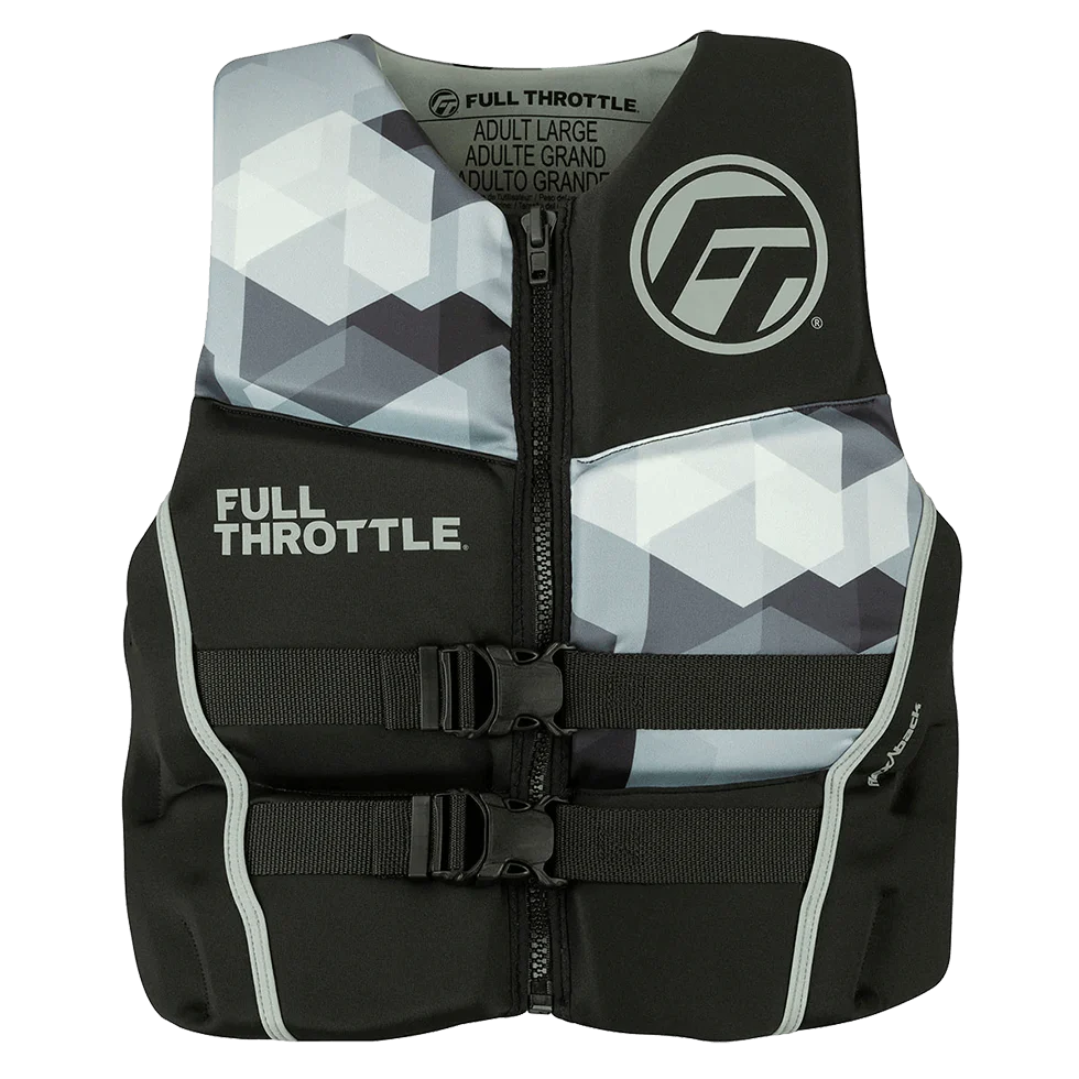 FULL THROTTLE MEN'S RAPID-DRY FLEX-BACK LIFE JACKET - Image 3