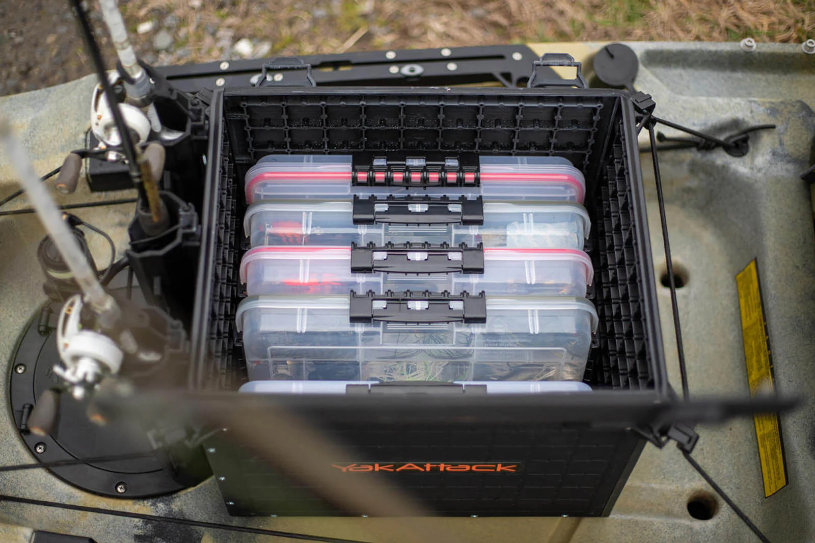 BLACKPAK PRO KAYAK FISHING CRATE - 13" x 16" - Image 6