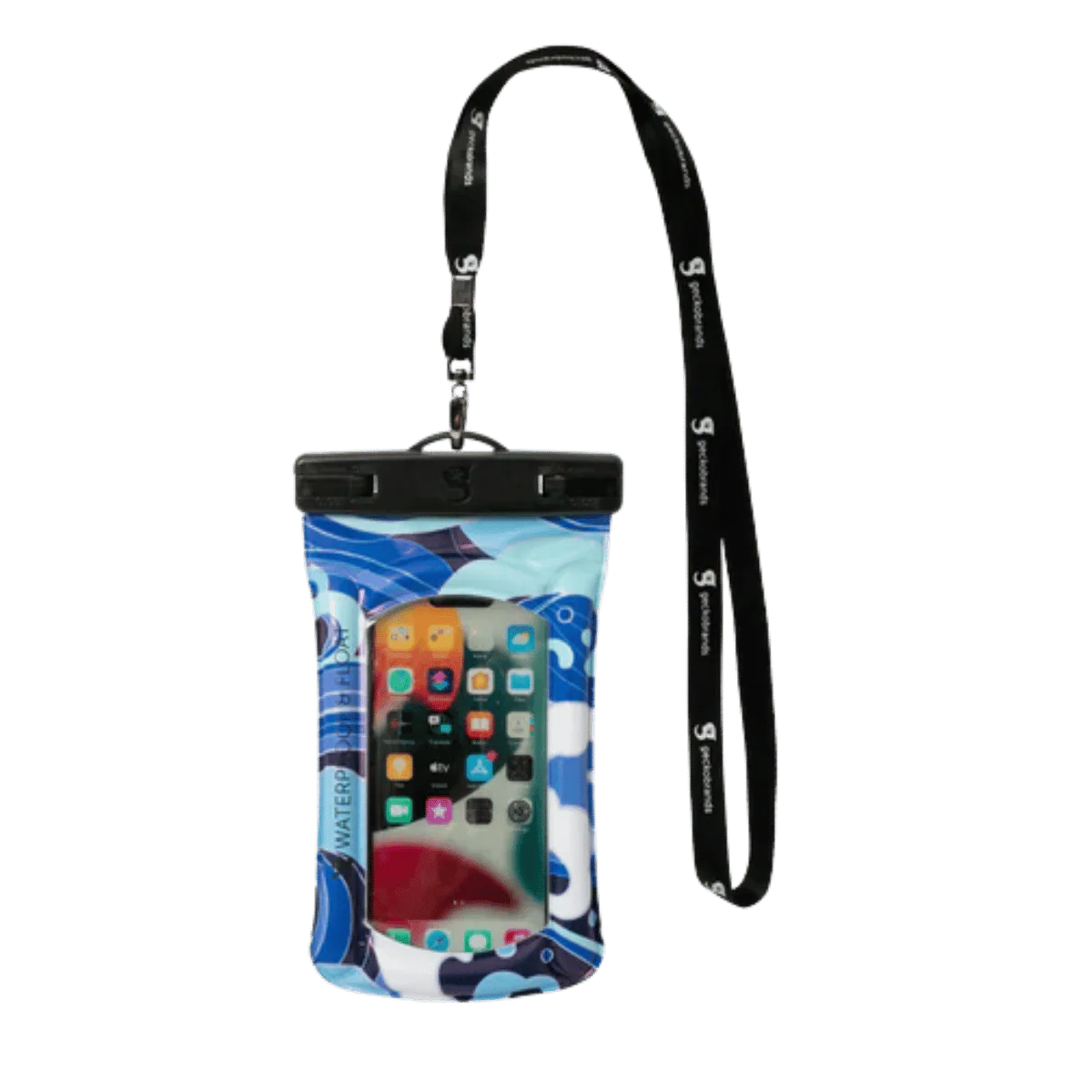GECKO BRANDS FLOAT PHONE DRY BAG - ONE SIZE - Image 15
