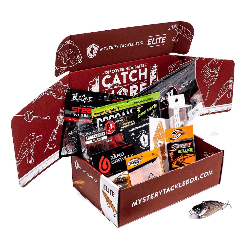 MYSTERY TACKLE BOX ELITE BASS FISHING KIT