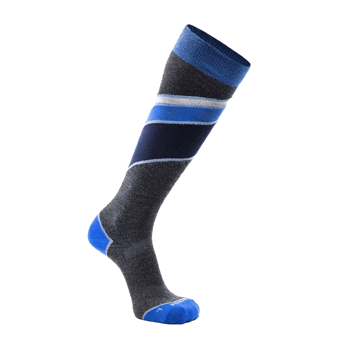 FOX RIVER MEN'S PEAKHEAT BOMBER ULTRA LEIGHTWEIGHT SKI/SNOWBOARD OTC SOCKS - ELECTRIC BLUE