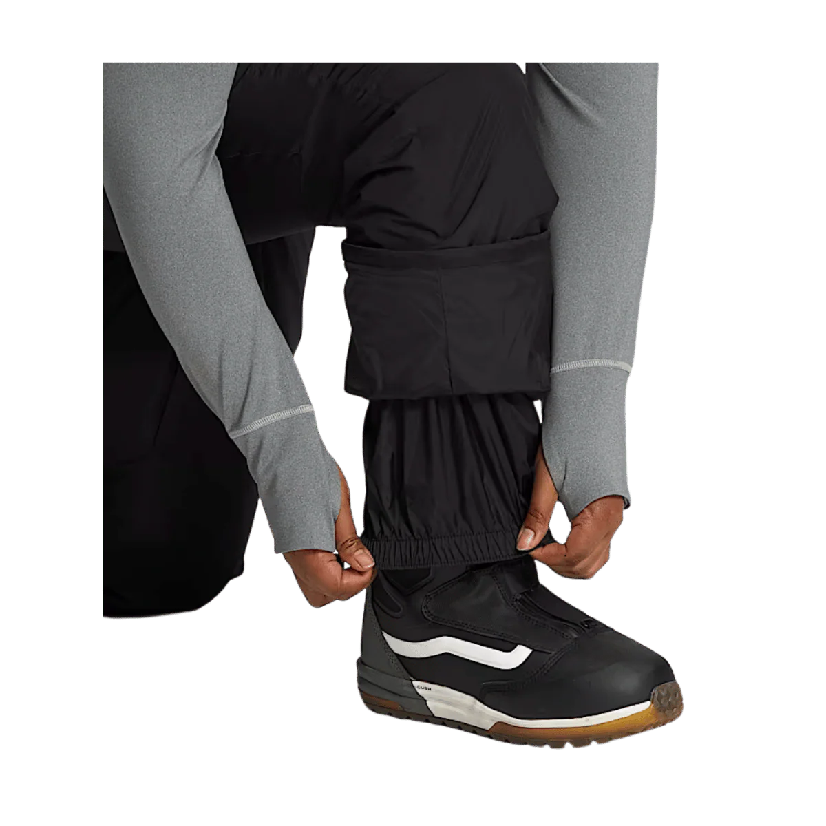 THE NORTH FACE WOMEN'S PLUS FREEDOM INSULATED PANTS - TNF BLACK - Image 3