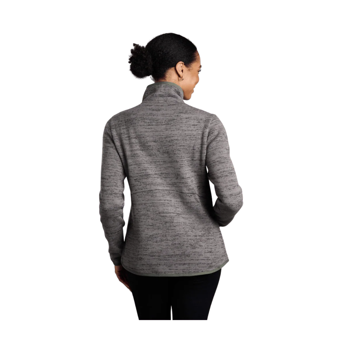 KUHL WOMEN'S ASCENDYR 1/4 ZIP - SAGE - Image 2