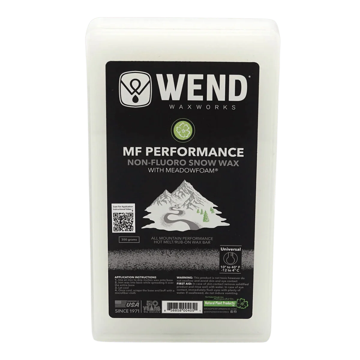 WEND MEADOW FOAM PERFORMANCE SNOW WAX 300 GRAM - Image 3