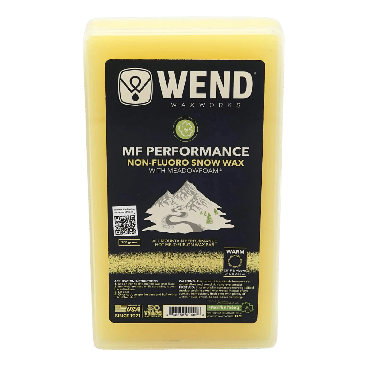 WEND MEADOW FOAM PERFORMANCE SNOW WAX 300 GRAM - Image 4