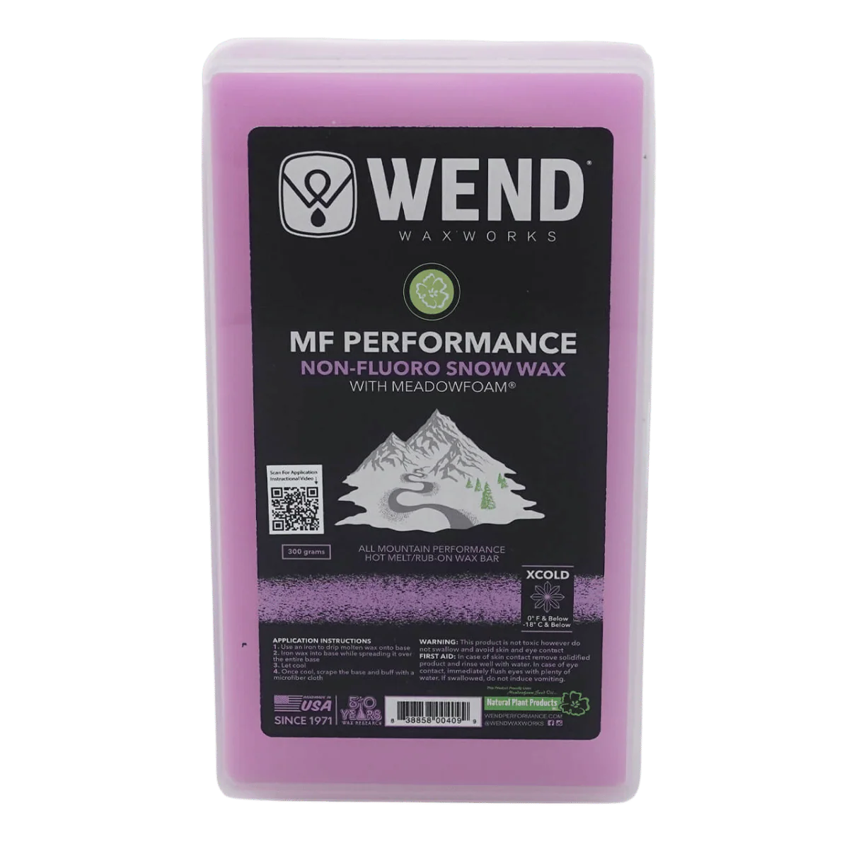 WEND MEADOW FOAM PERFORMANCE SNOW WAX 300 GRAM - Image 5