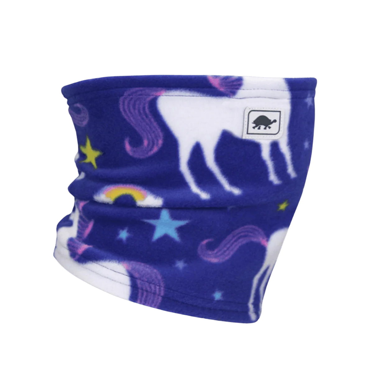 TURTLE FUR KIDS PLAYFUL PRINT FLEECE NECK WARMER - Image 4