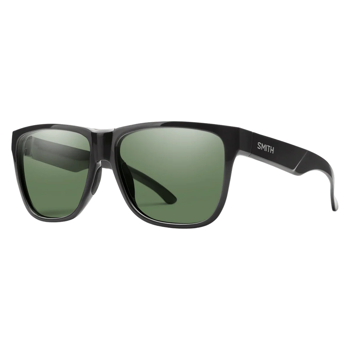 SMITH LOWDOWN XL 2 SUNGLASSES - MATTE BLACK/CHROMAPOP GRAY GREEN
