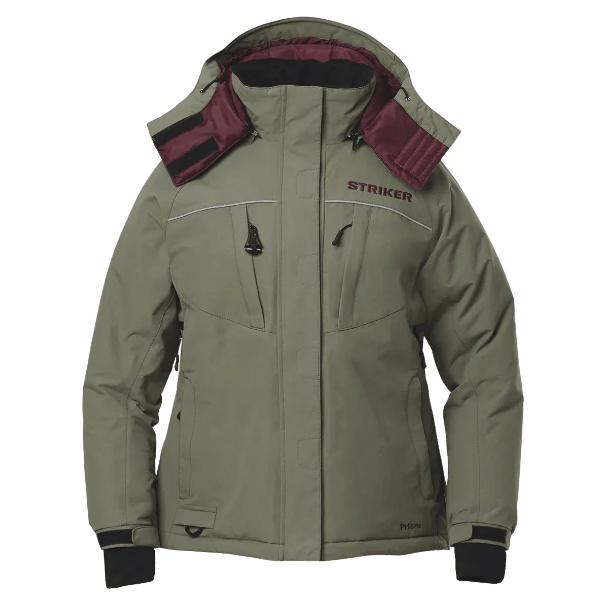 STRIKER BRANDS WOMEN'S PRISM WATERPROOF JACKET - OLIVE