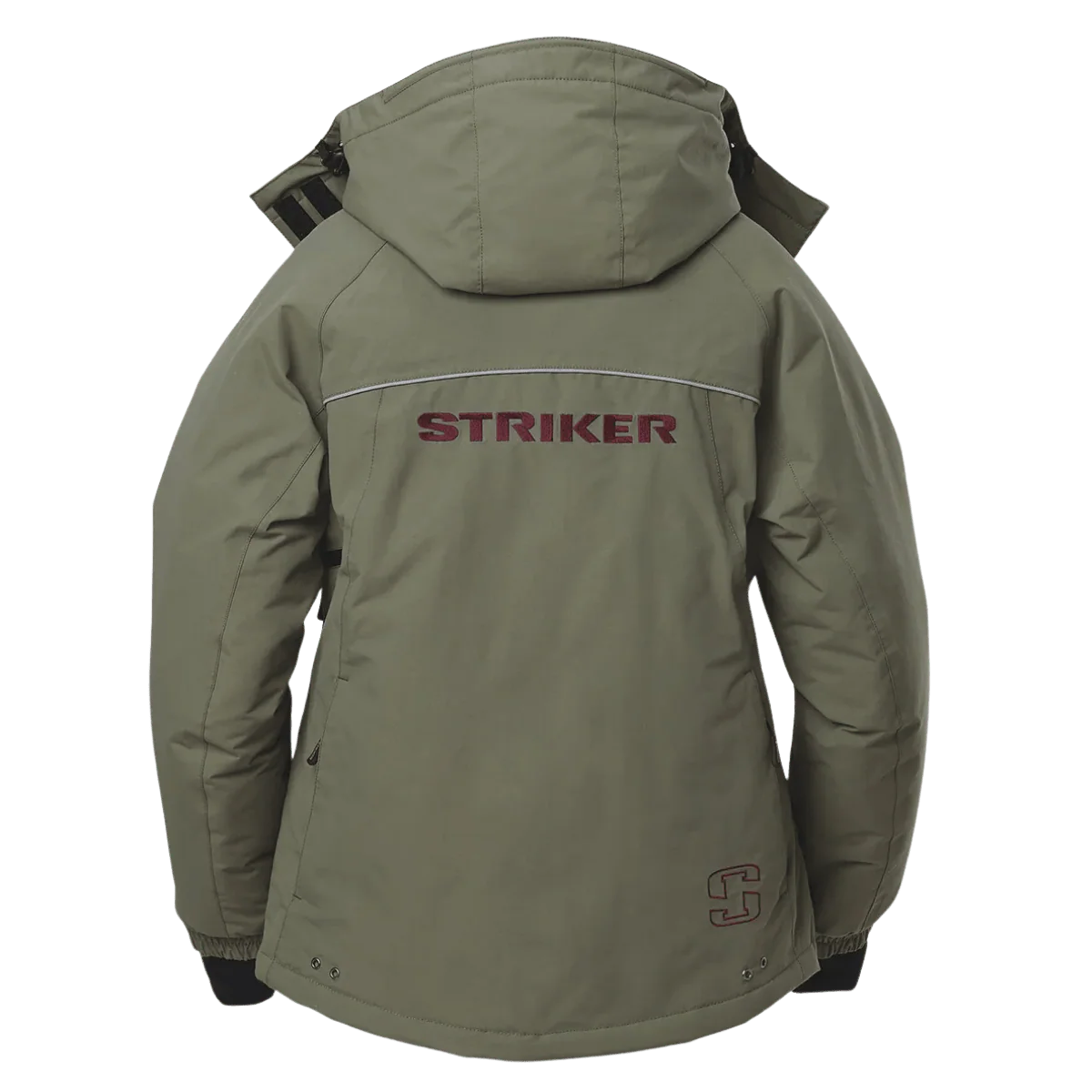 STRIKER BRANDS WOMEN'S PRISM WATERPROOF JACKET - OLIVE - Image 2