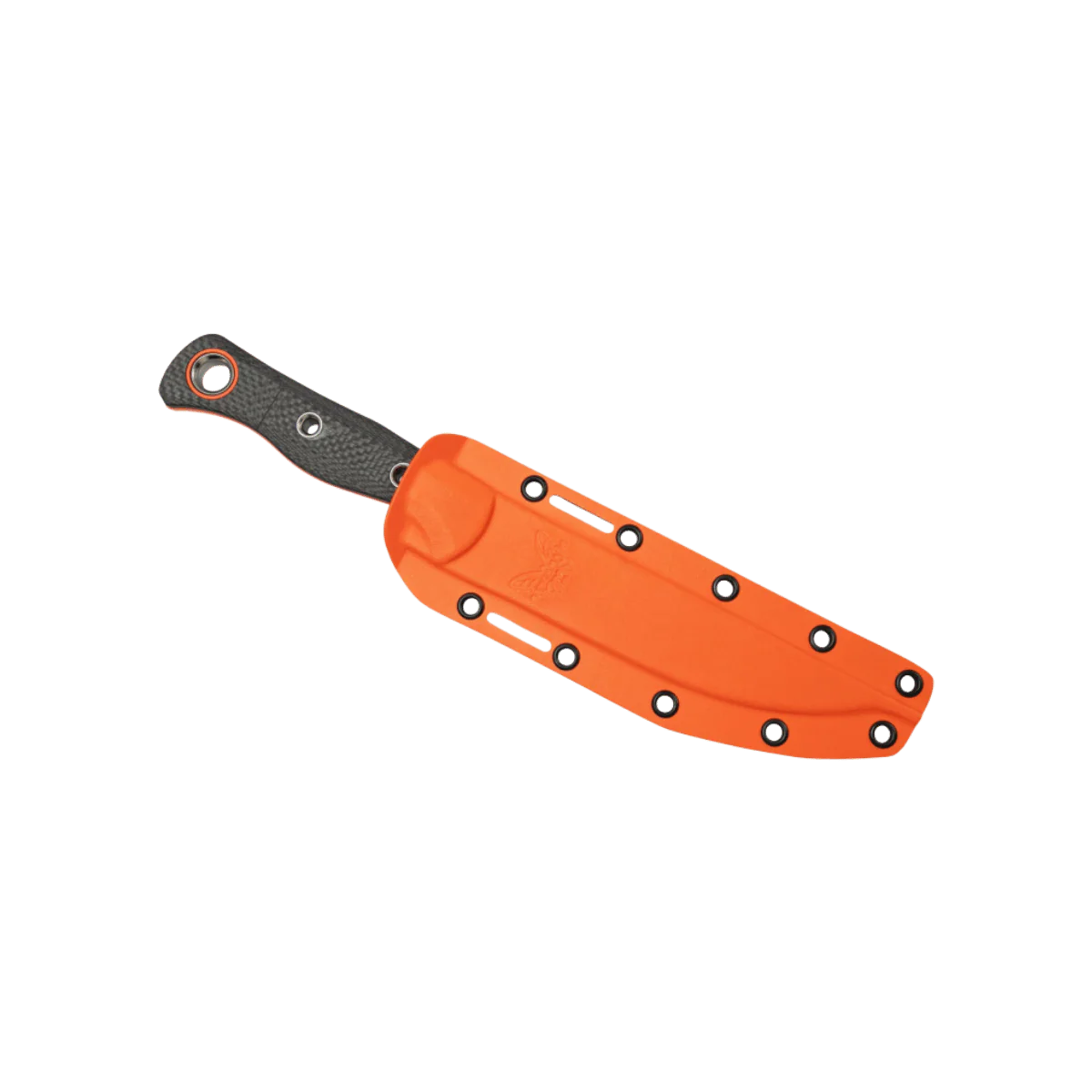 BENCHMADE MEATCRAFTER FIXED BLADE CARBON FIBER - ORANGE - Image 2