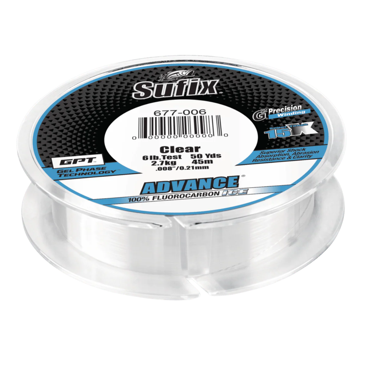 SUFIX ADVANCE ICE FLUOROCARBON - CLEAR