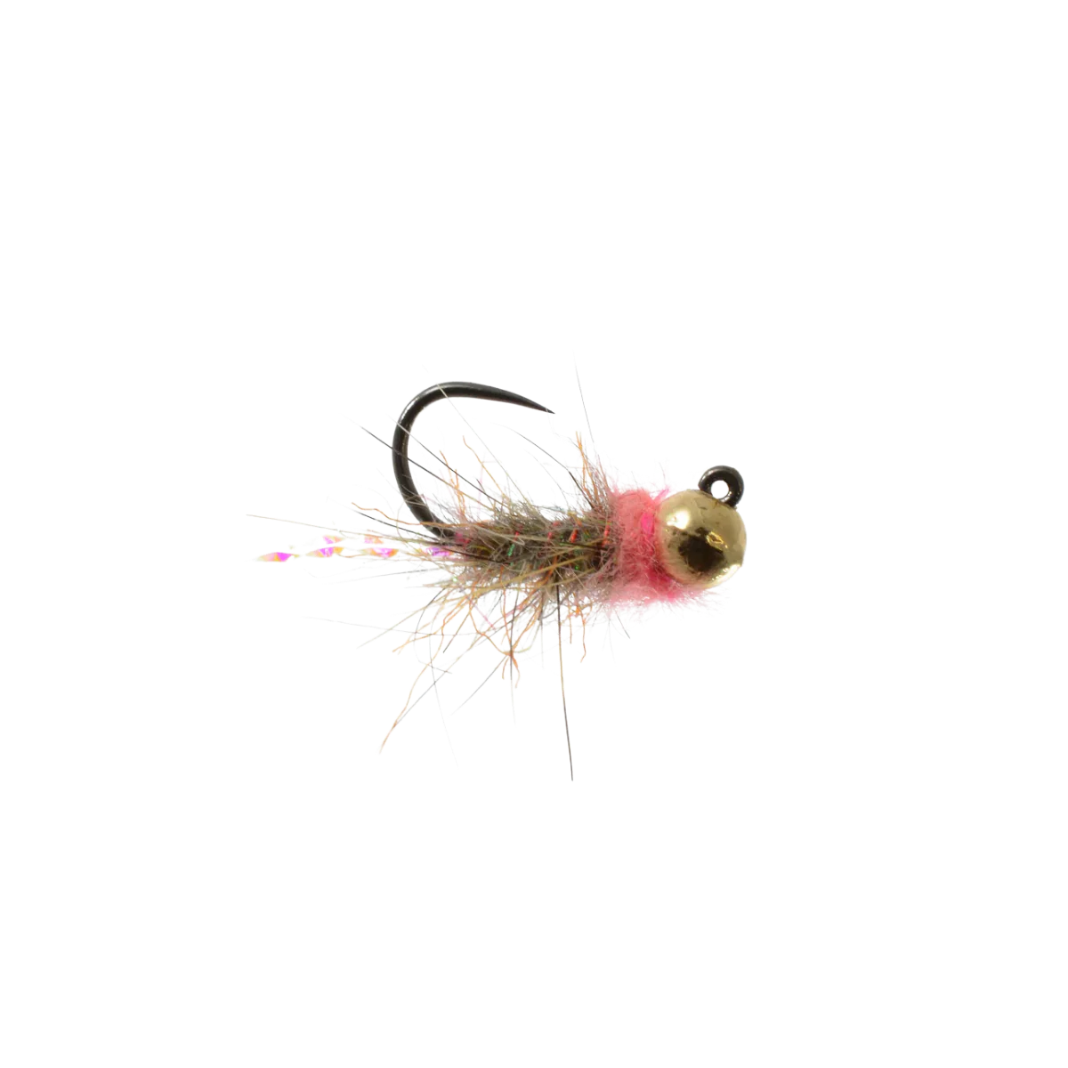RAINY`S BETHKE'S JIGGED PINK SQUIRREL FLY - #12